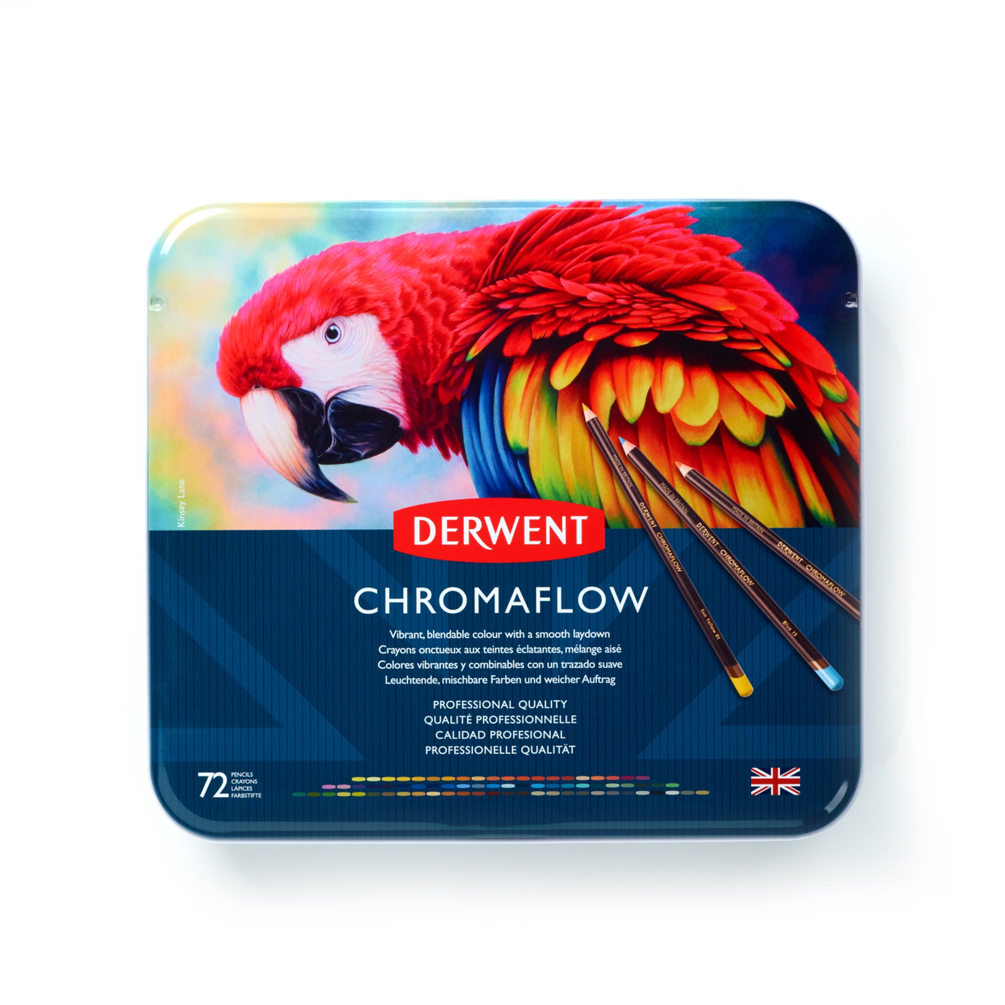 72-Piece Chromaflow Colorful Pencil Set