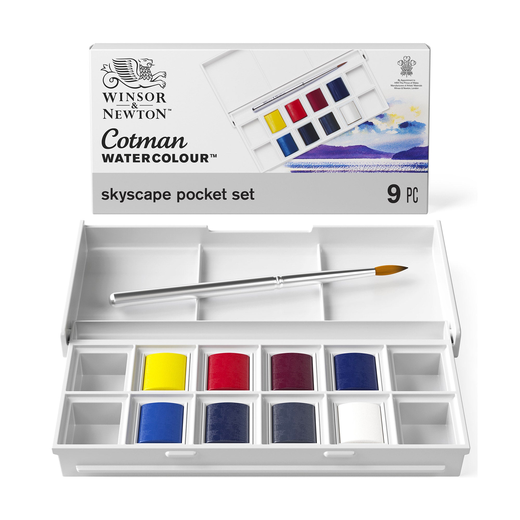 Cotman Watercolour Pocket Set - Stunning Skyscape