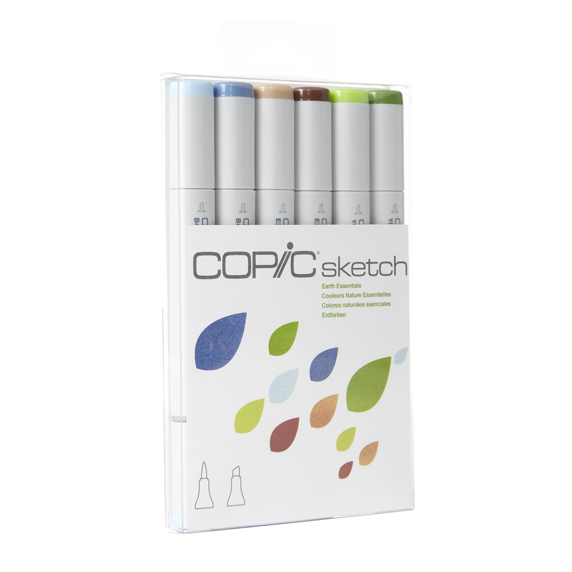 Earthly Delight: 6-Pack Copic Sketch Markers