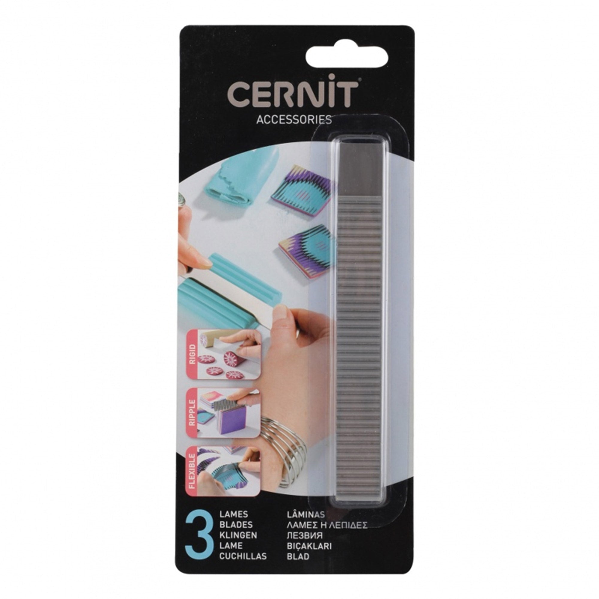 Fantastic 3-Piece Polymer Clay Slicers Set