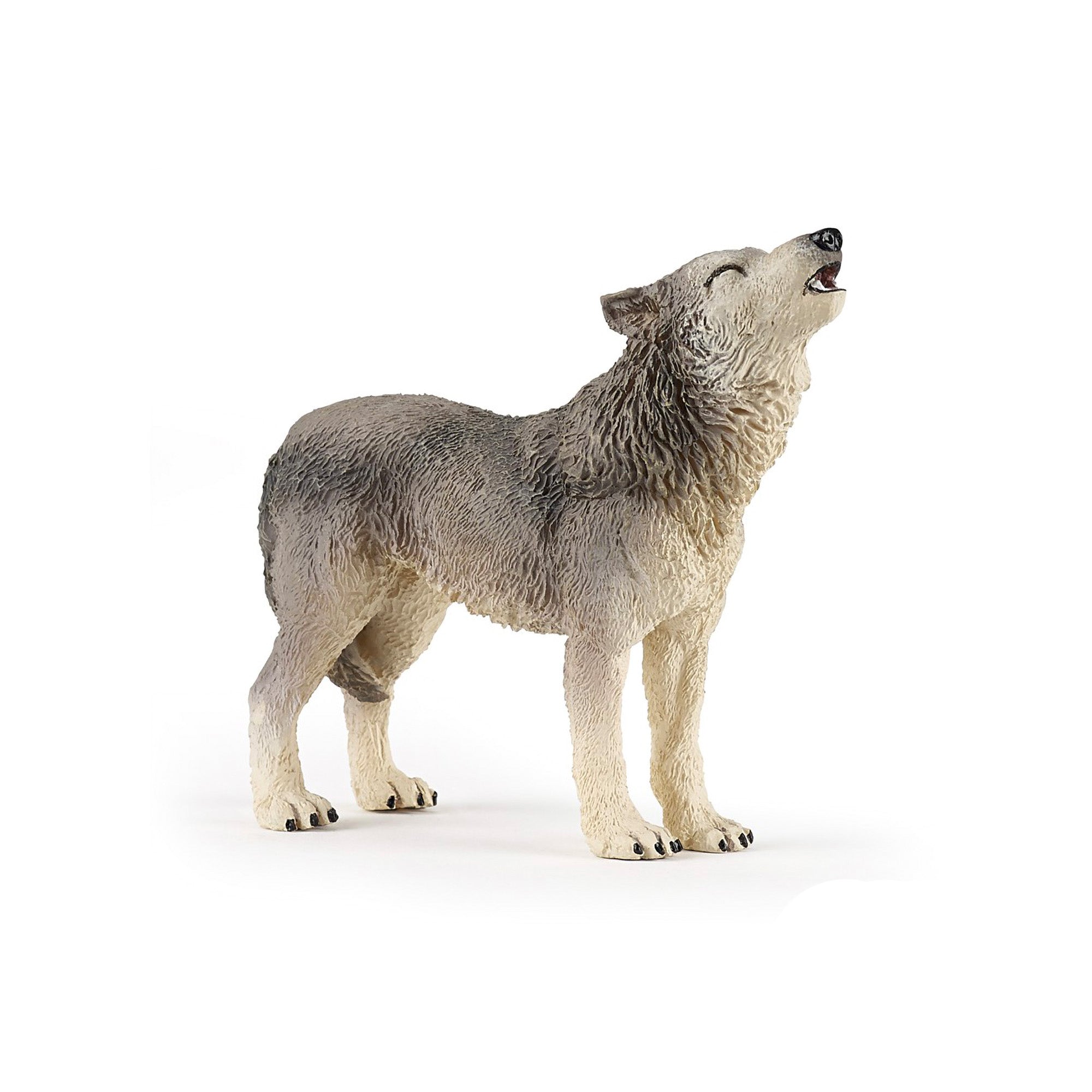Enchanting Howling Wolf Animal Figurine