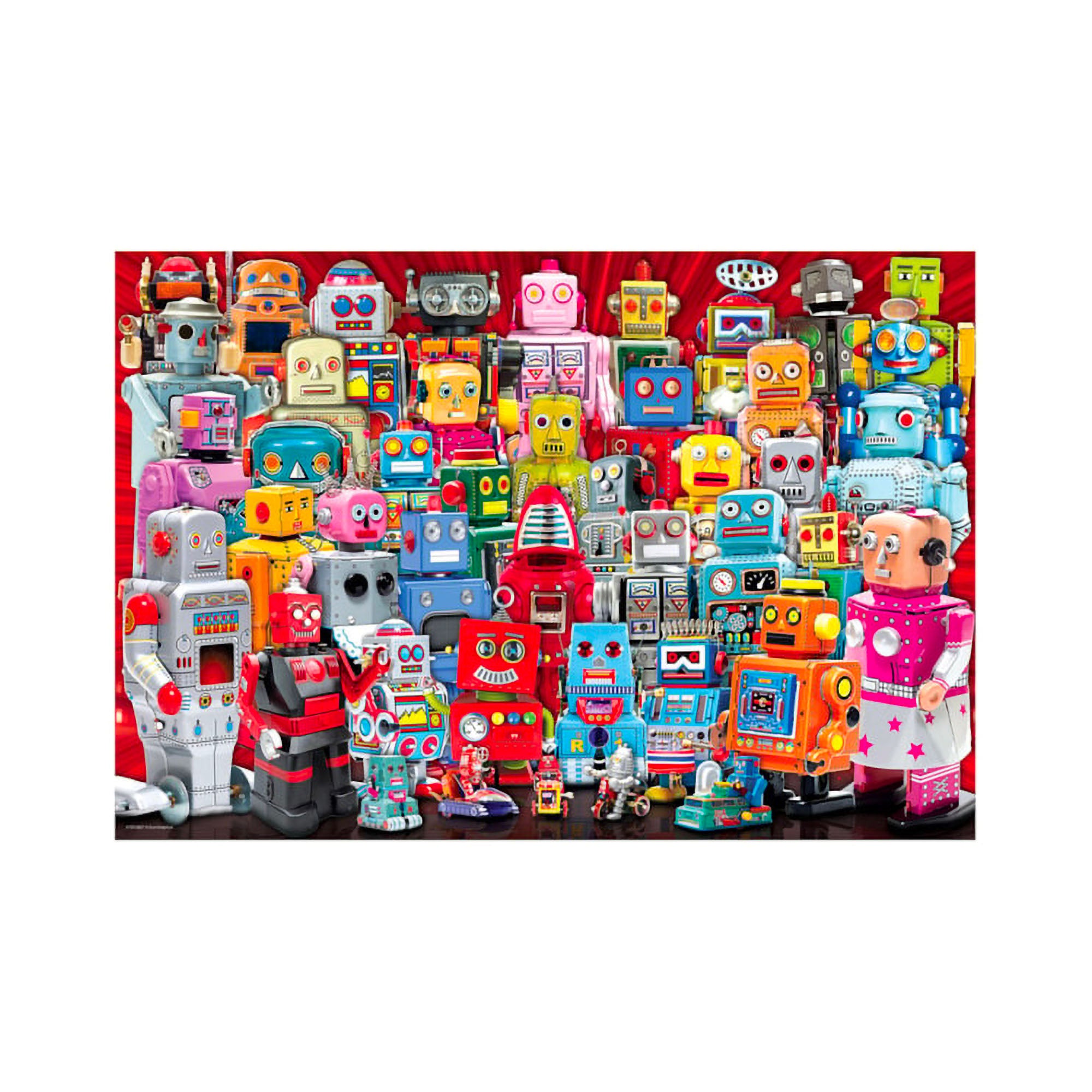 Robots 100-Piece Puzzle Lunch Box - A Magical Gift for Kids