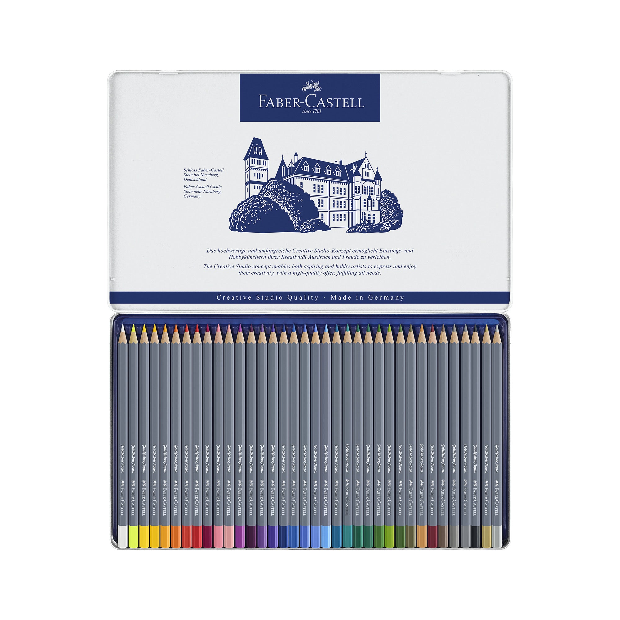 Get Your 36-Pack of Faber-Castell Goldfaber Aqua Watercolour Pencils Now!