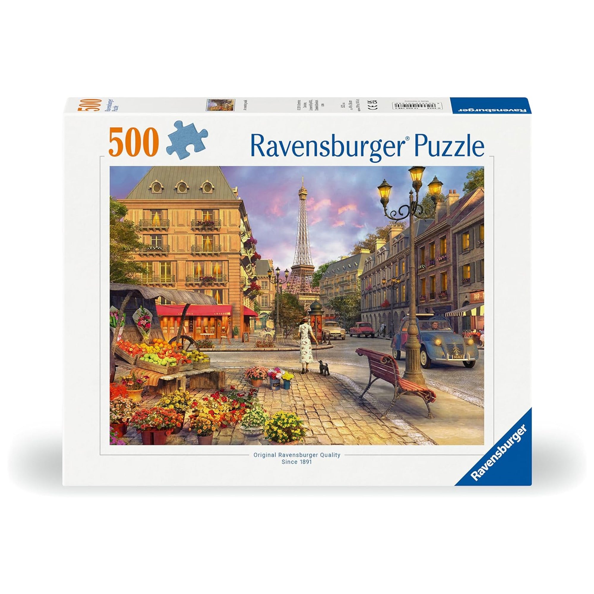 Adult's Dream: A Walk in Paris 500-Piece Puzzle