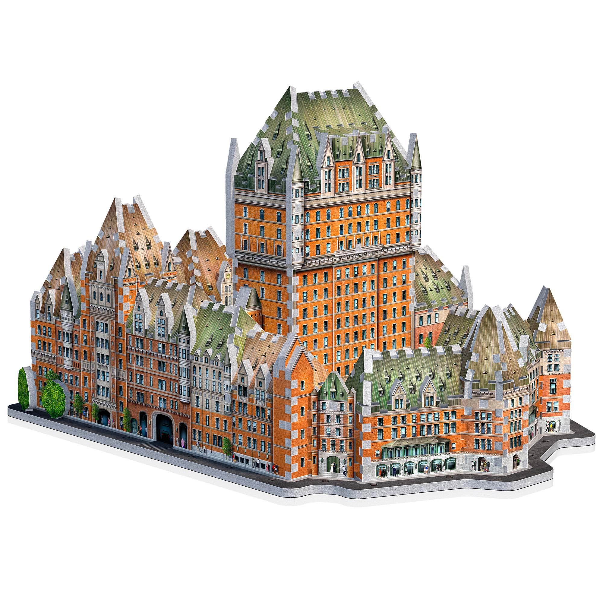 865-Piece 3D Puzzle: Build the Magnificent Chateau Frontenac