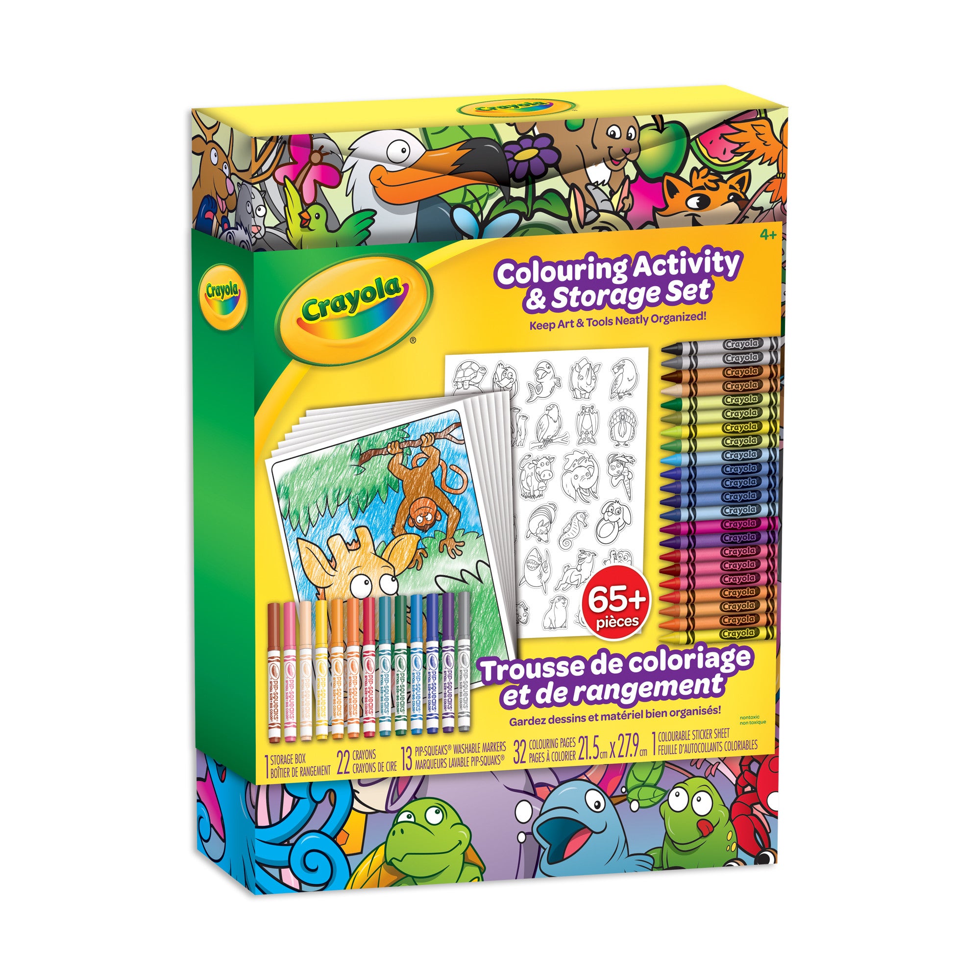 Crayola's Magical Colouring & Activity Storage Set