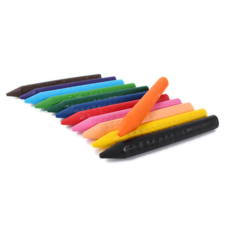 Box of 12 Jumbo Grip Colored Pencils - Perfect for Little Artists!