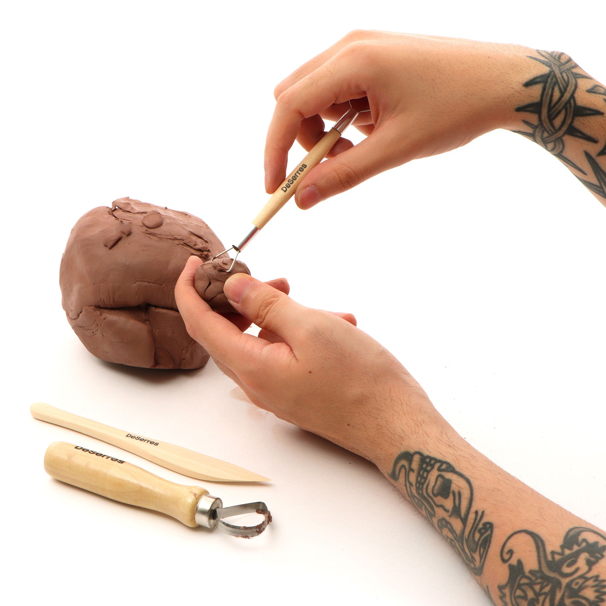 Amazing 10-Piece Pottery Tool Kit