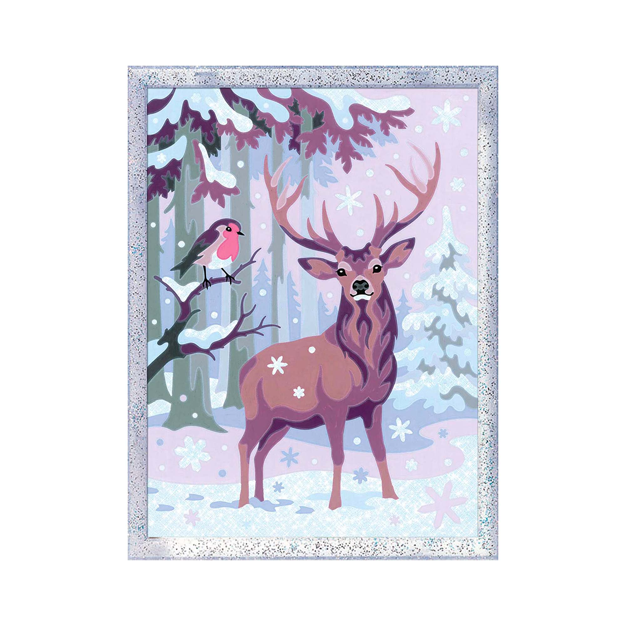 CreArt Kids Festive Friends Paint by Number Kit - Unleash Your Inner Artist!