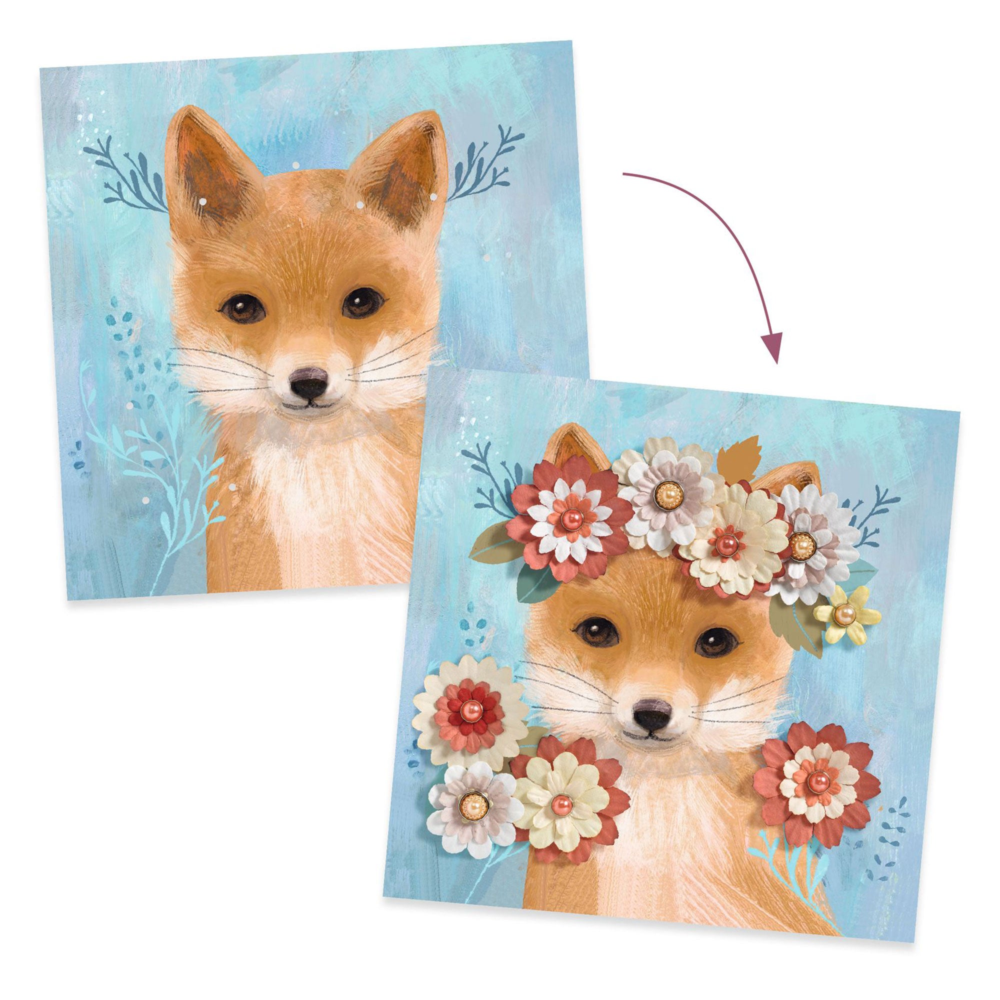Enchanting 3D Flower Crown Picture Kit