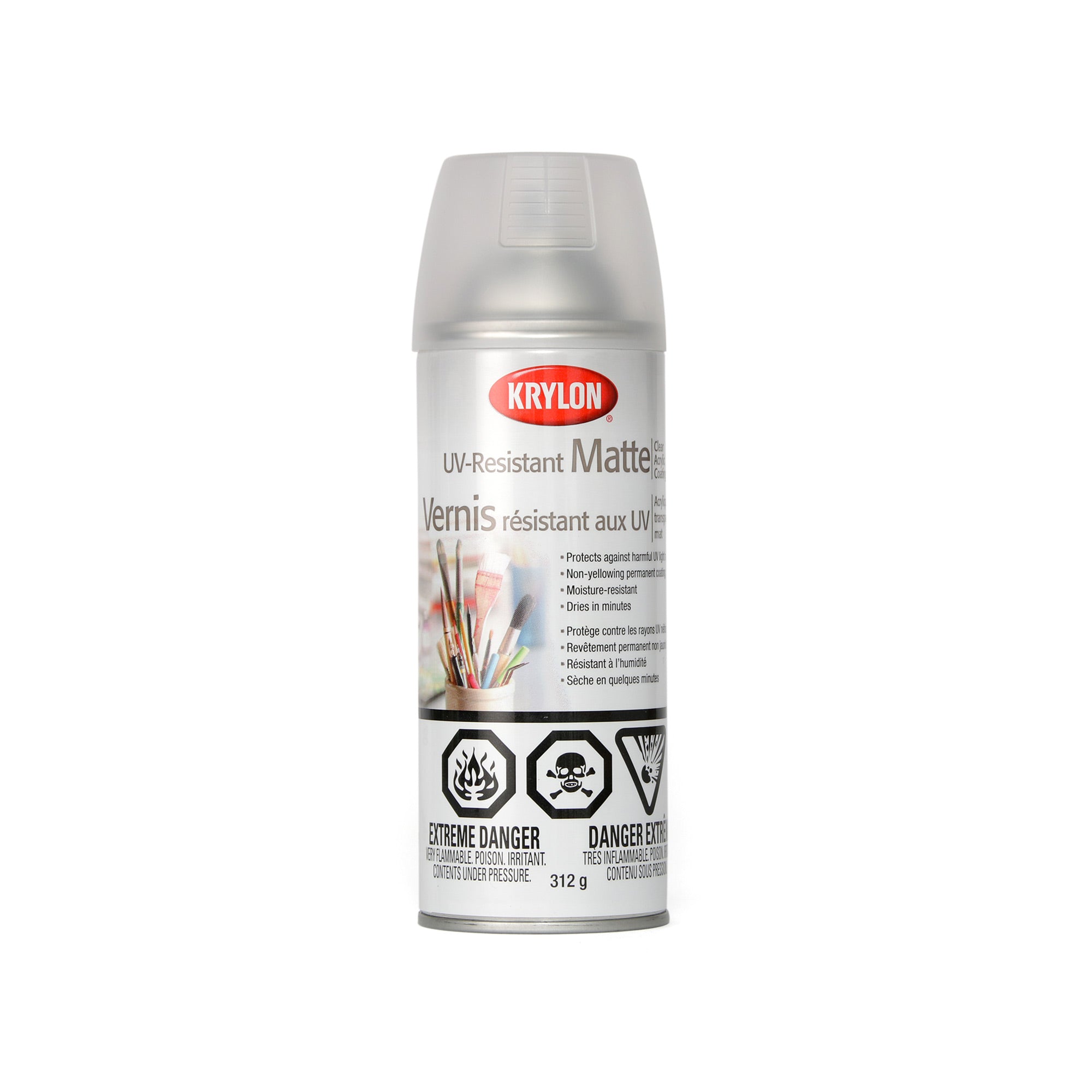 Krylon Anti-UV Clear Coat Matte - 311 g: Ultimate Protection!