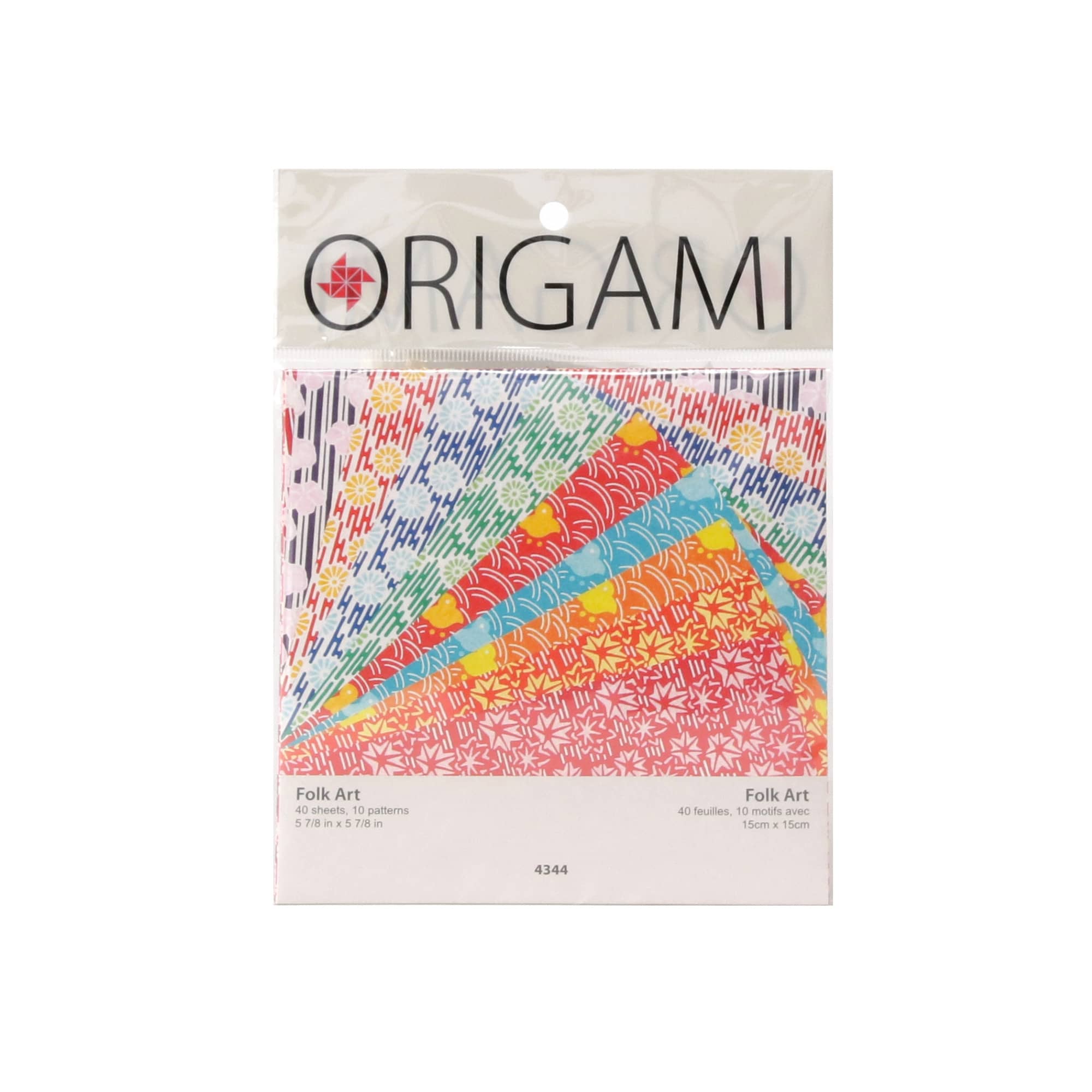 Authentic Japanese Prints Origami Paper - 24 Assorted Sheets