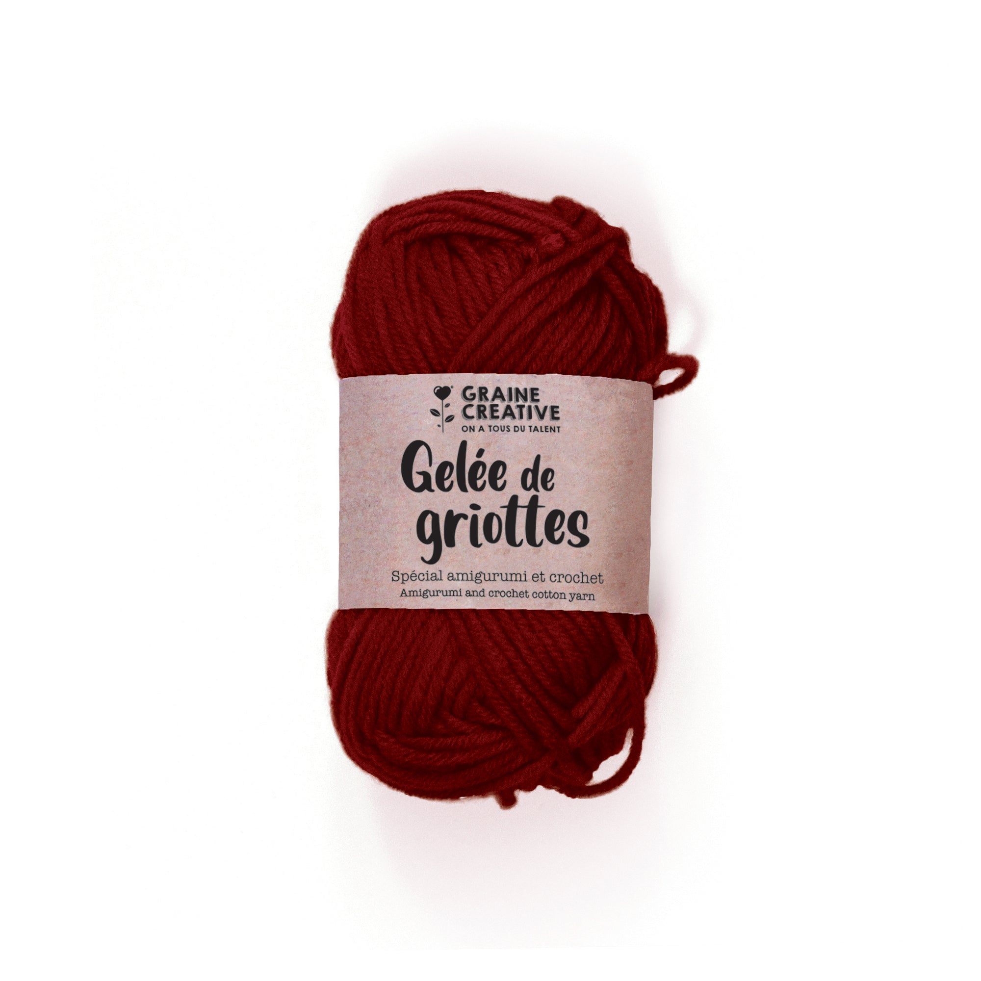 Enchanting Dark Pink Amigurumi Yarn