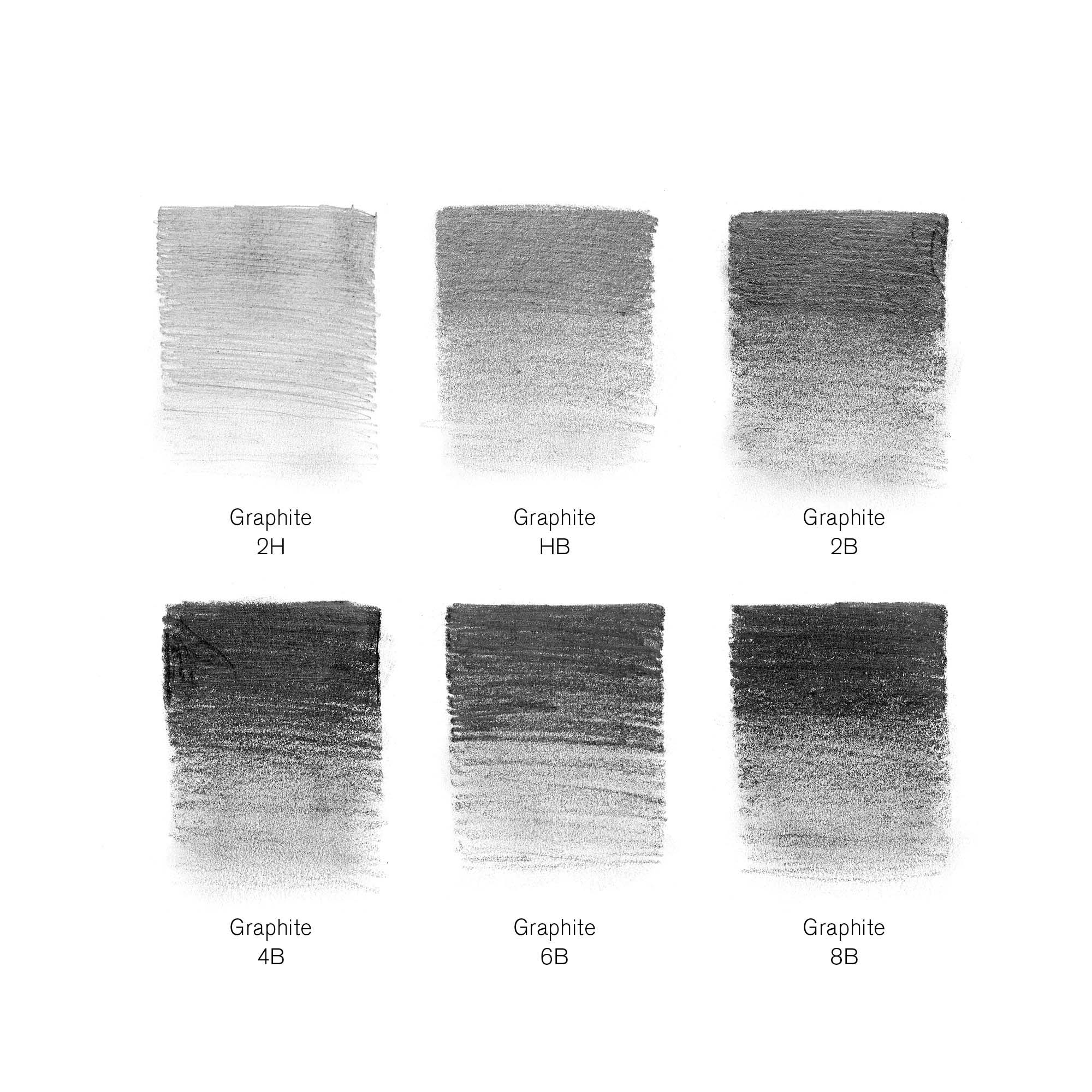 6-Pack Winsor & Newton Studio Graphite Pencils - Your Sketching Essential