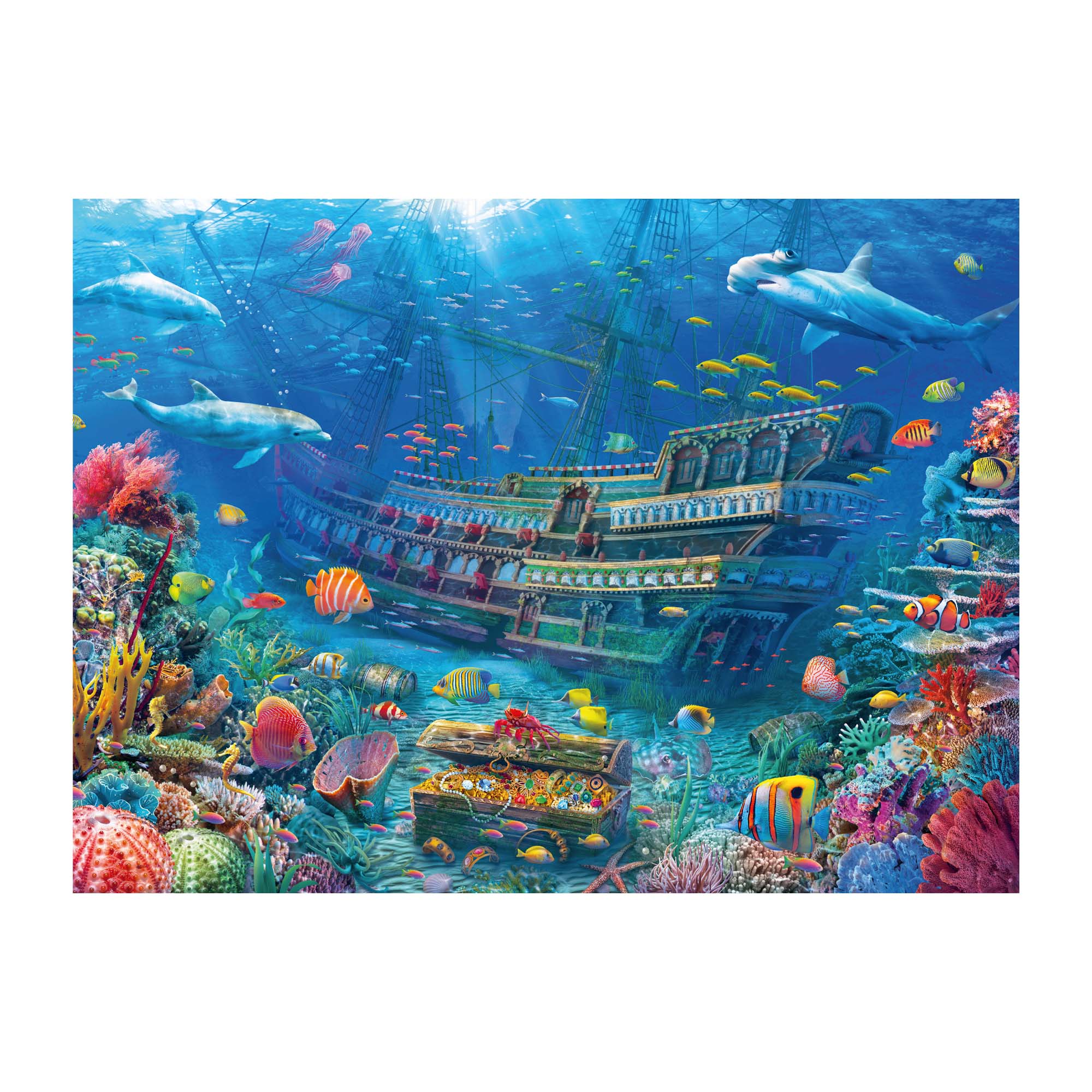 200-Piece XXL Underwater Discovery Puzzle - An Unforgettable Adventure!