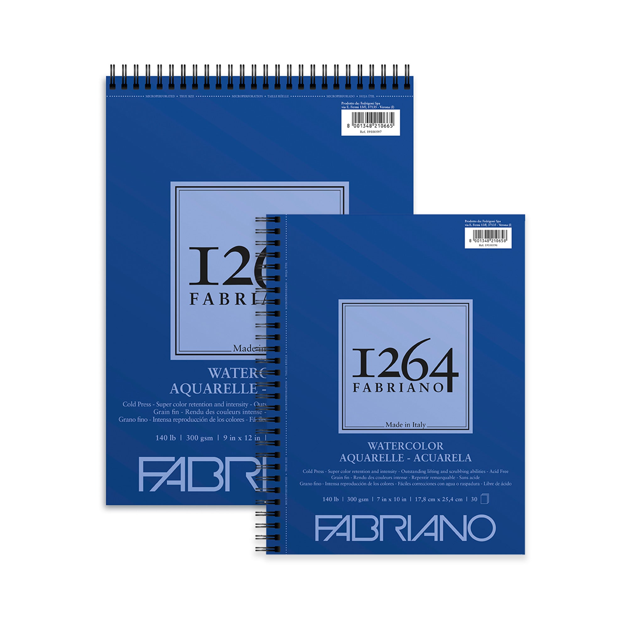 Fabriano 1264 Premium Watercolour Pad