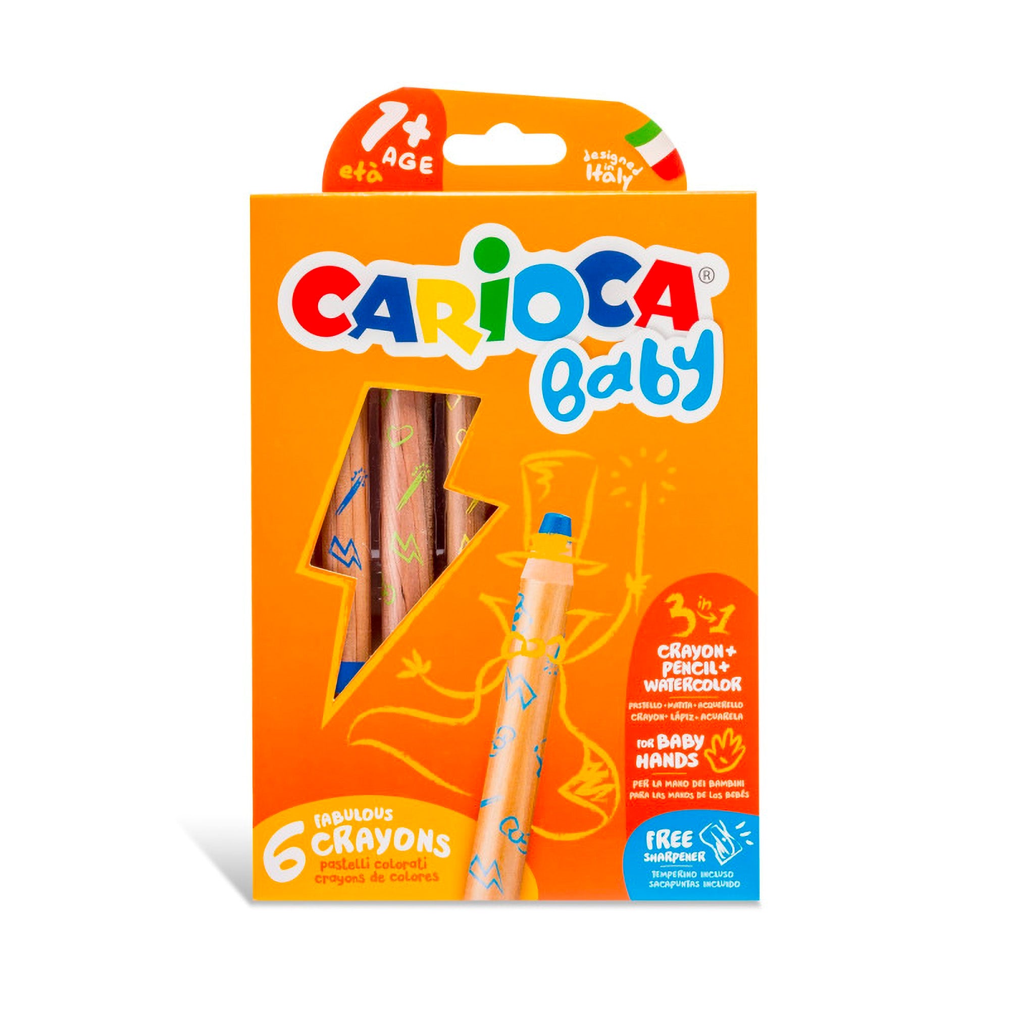 Fantastic 6-Pack 3-in-1 Baby Crayons - A Must-Have!