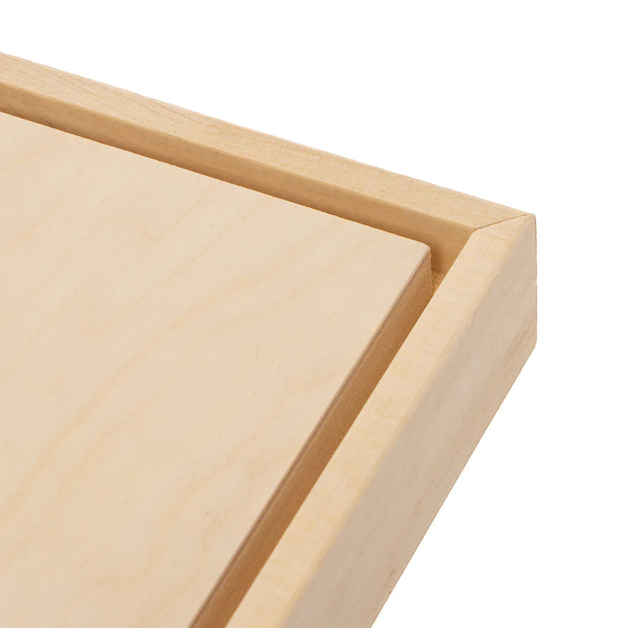 Stunning 2-in-1 Wooden Floater Panel - 1.5 in