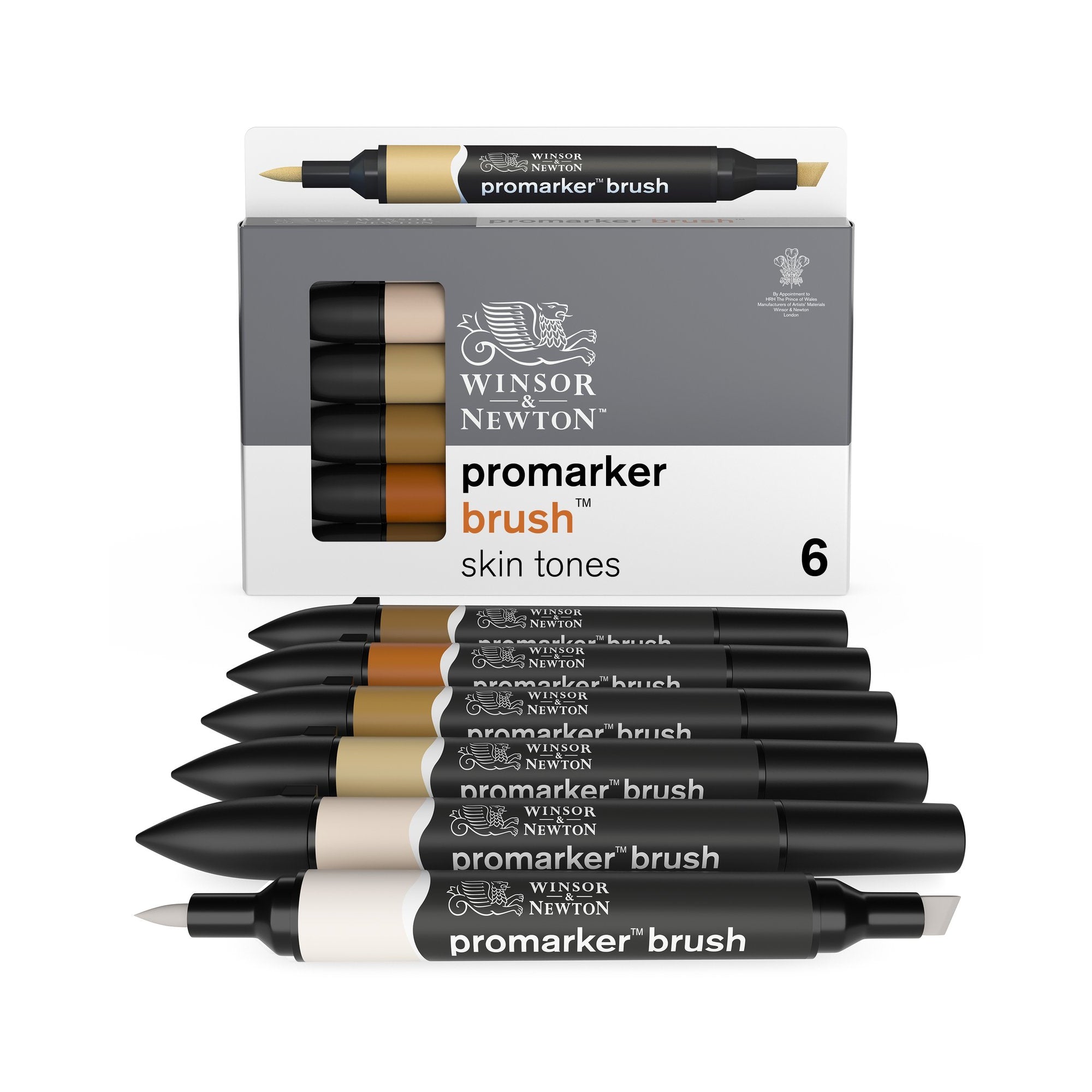 Get Your Hands on This 6-Piece Double-Tip Promarker Set in Gorgeous Flesh Tones!