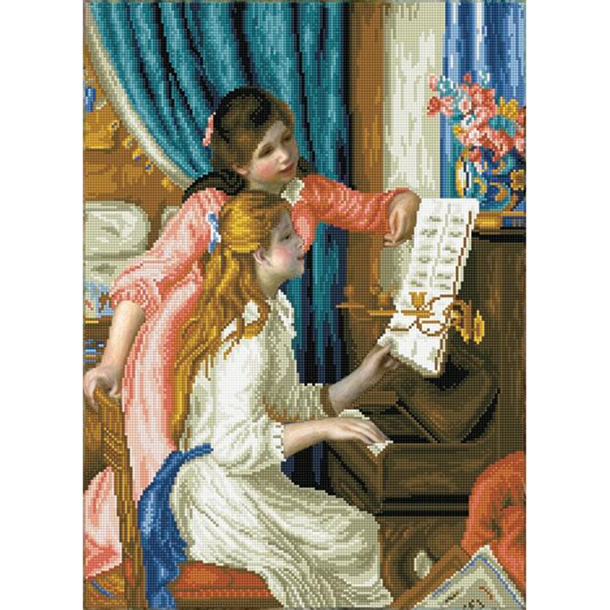 Diamond Dotz Kit - Renoir's 'Girls at the Piano'