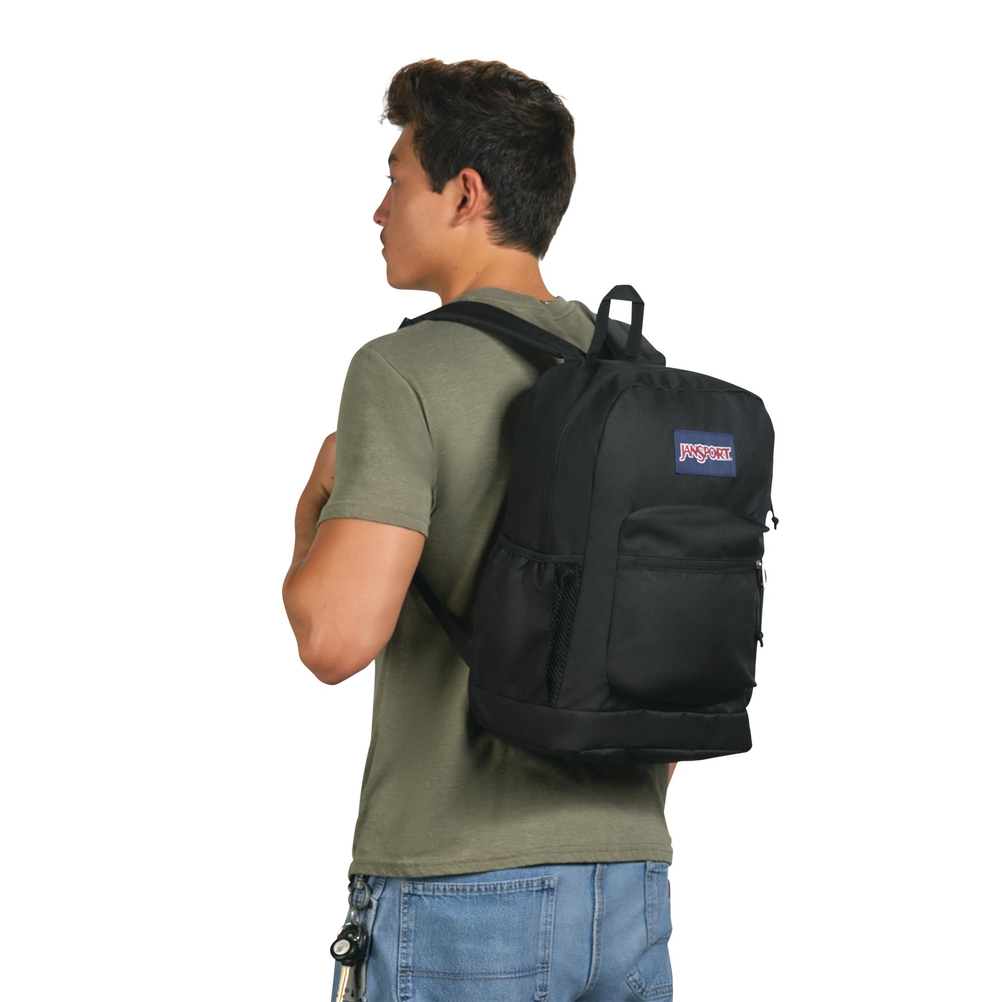 Cross Town Plus Backpack - Sleek Black, 26L