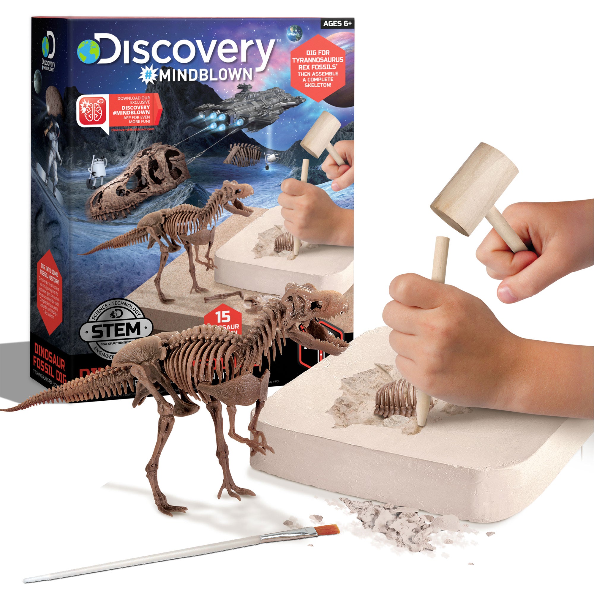 Thrilling 3D Dino Skeleton Excavation Adventure Kit