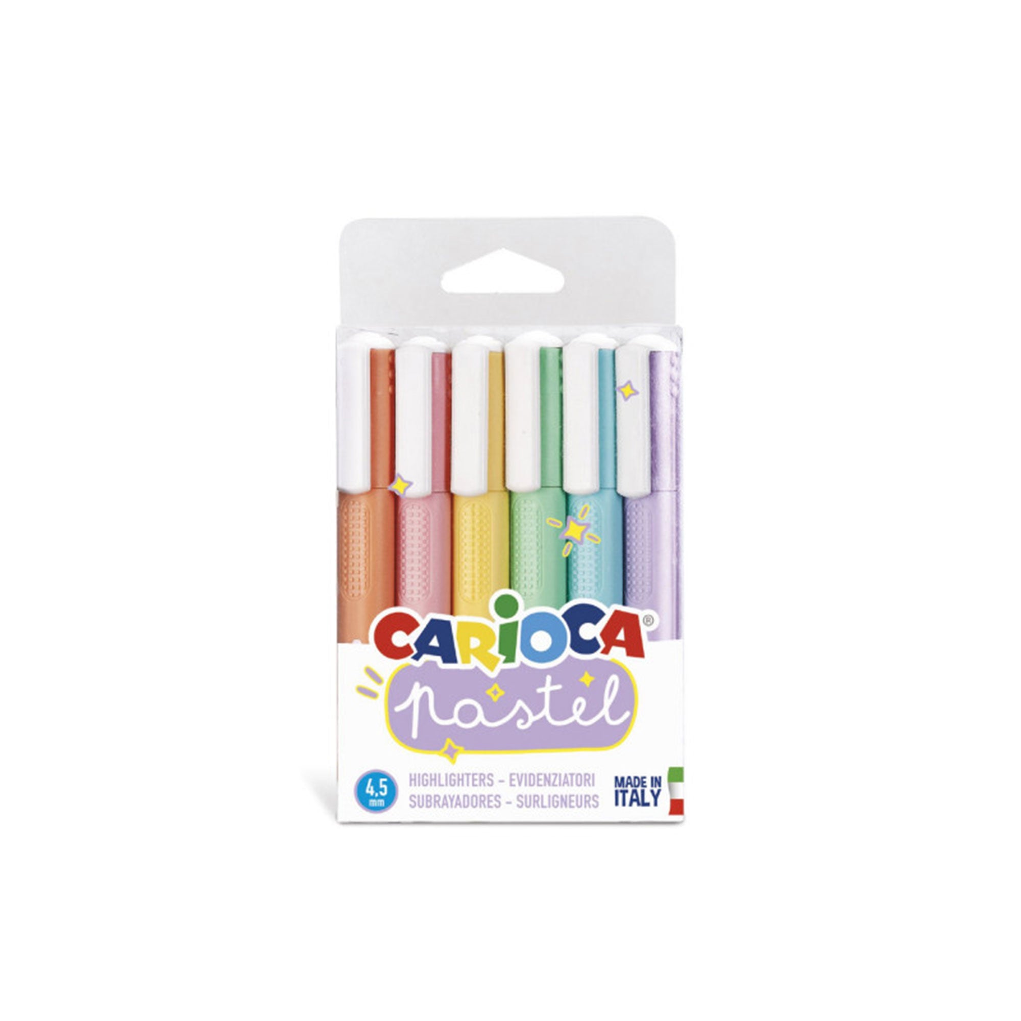 6-Pack Pastel Highlighters - Unleash Your Creativity!