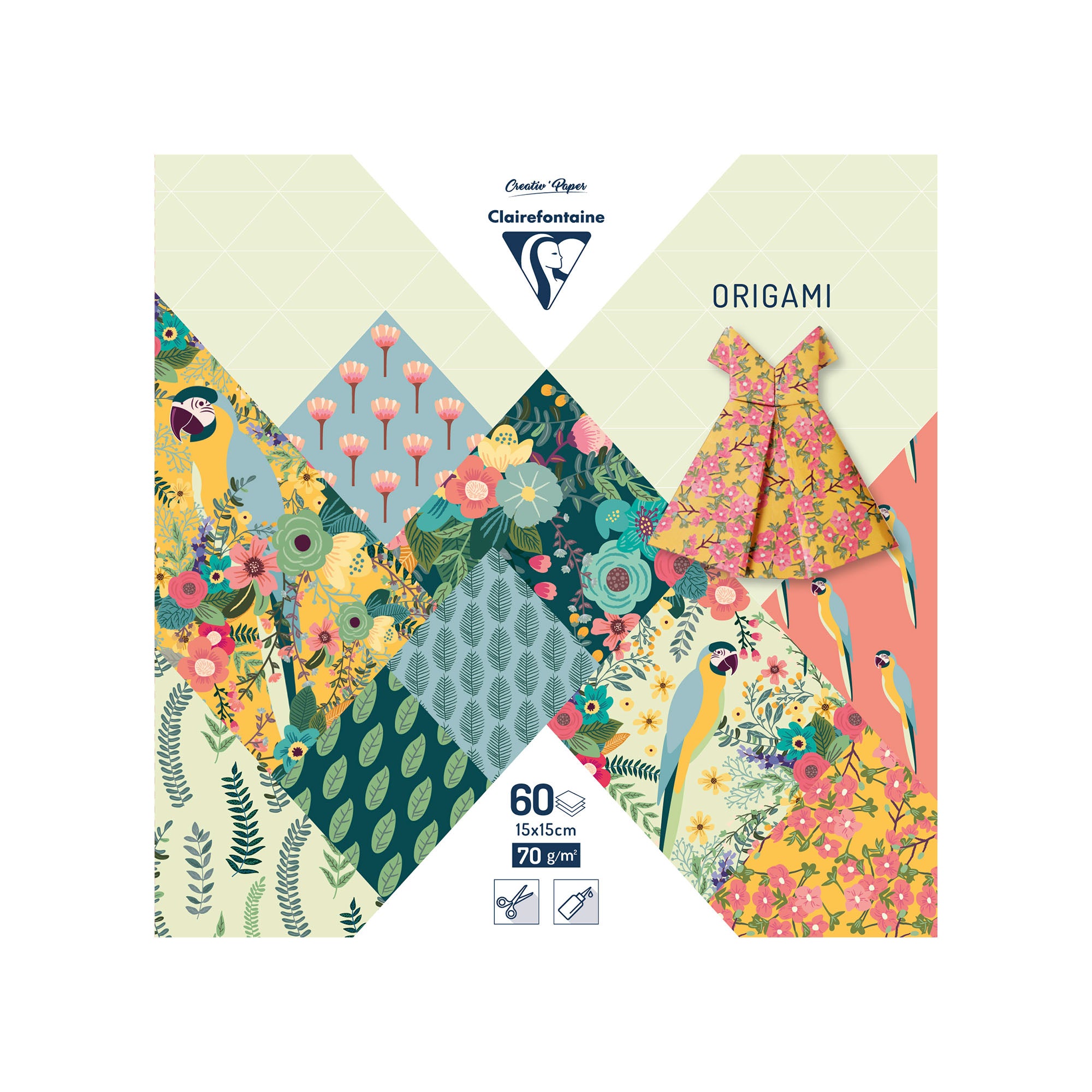 Kiribati 60-Sheet Origami Kit - Unleash Your Creativity!