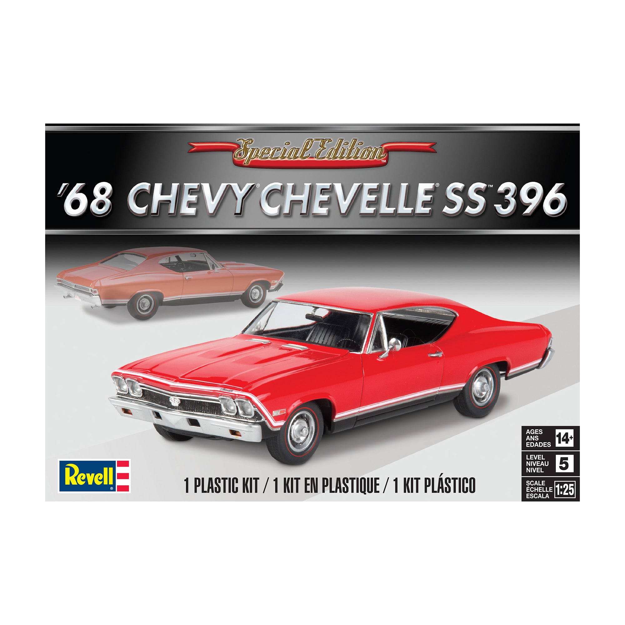 Revell 1968 Chevelle SS 396 Model Car Kit - Build Your Dream Muscle Car!