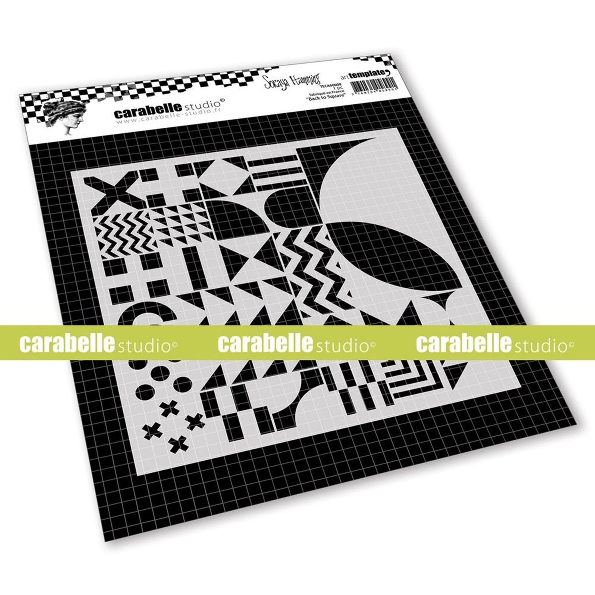 A6 'Back to Square' Stencil - Unleash Your Creativity!