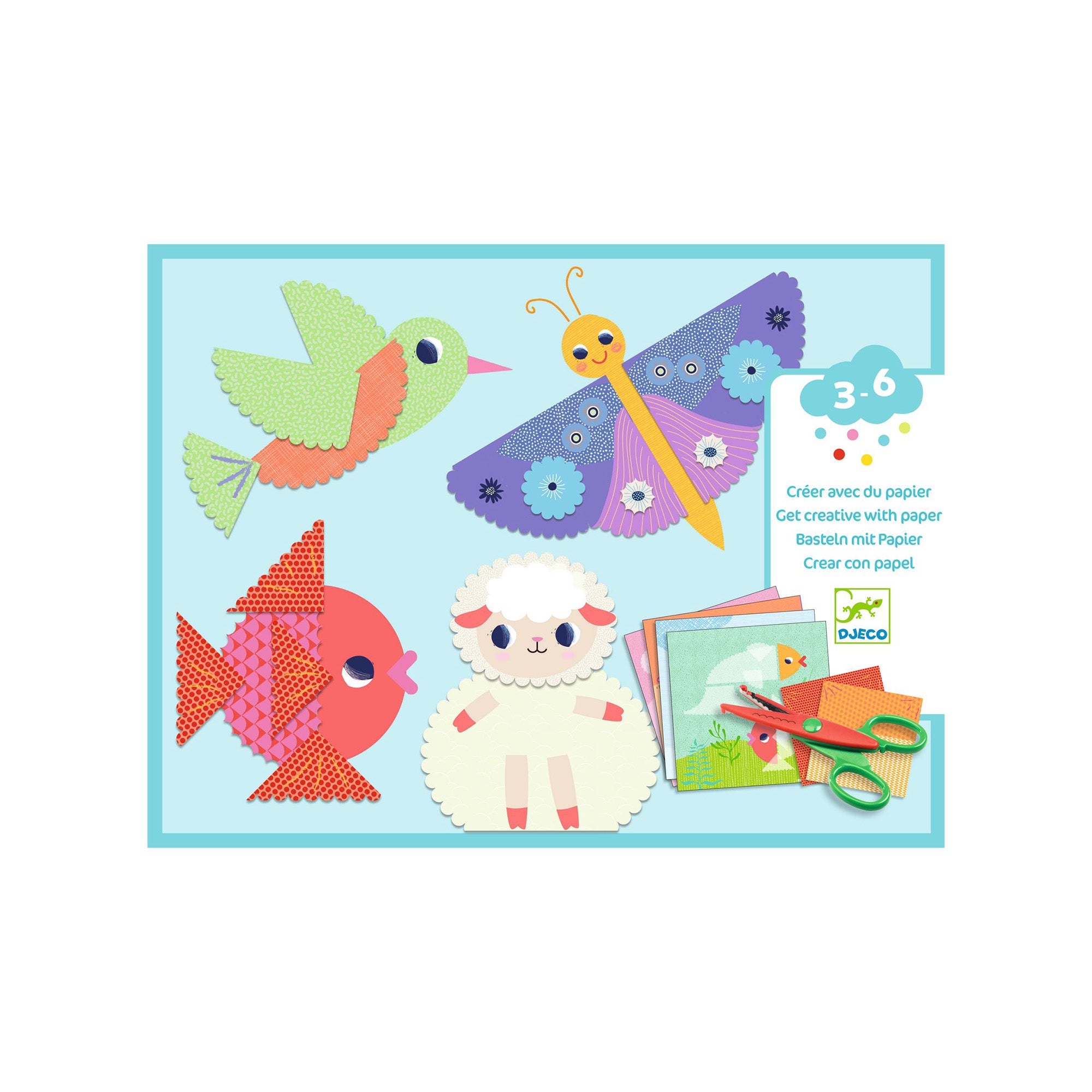 Fantastic Crinkle Cutting Collage Kit - A Fun-Filled Activity for Kids!