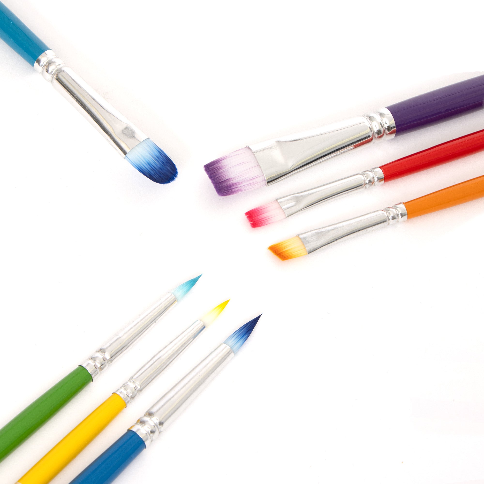 Fantastic 7-Pack Kids Paintbrushes