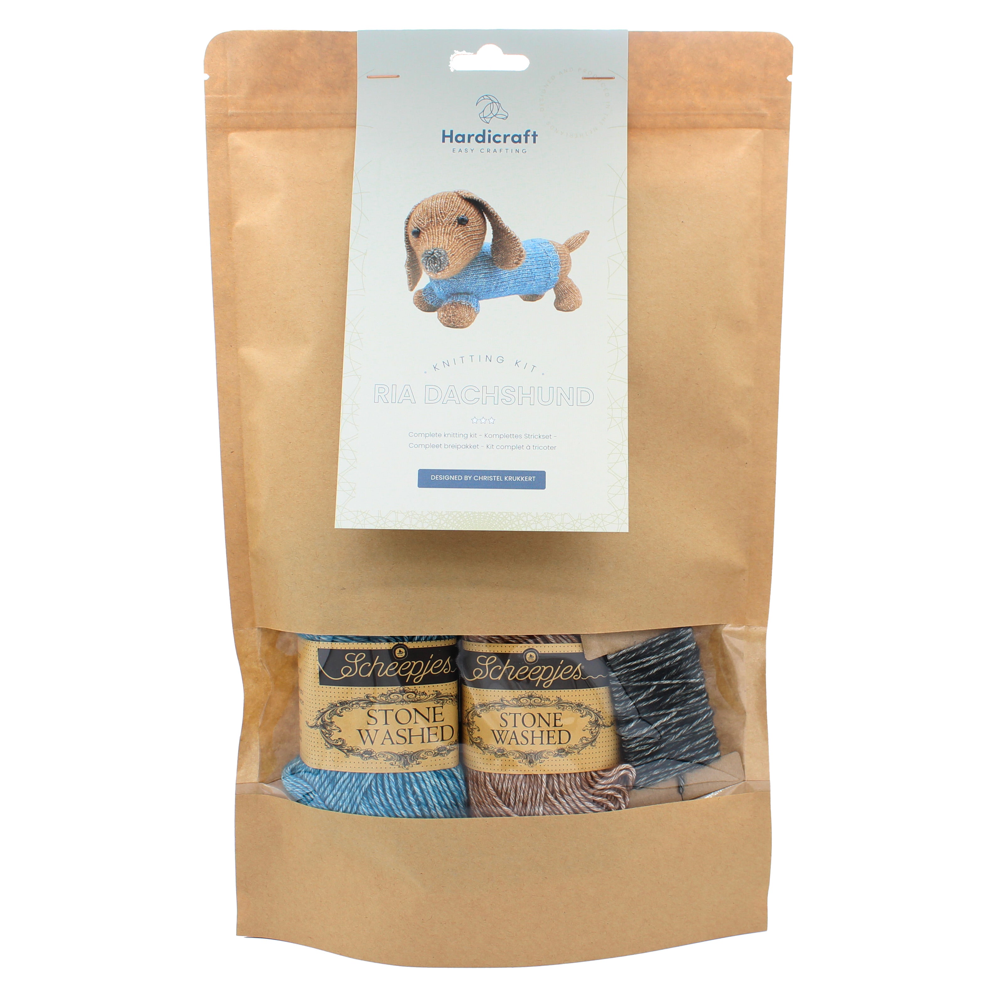 Enchanting Amigurumi Crochet Kit - Ria Dachshund