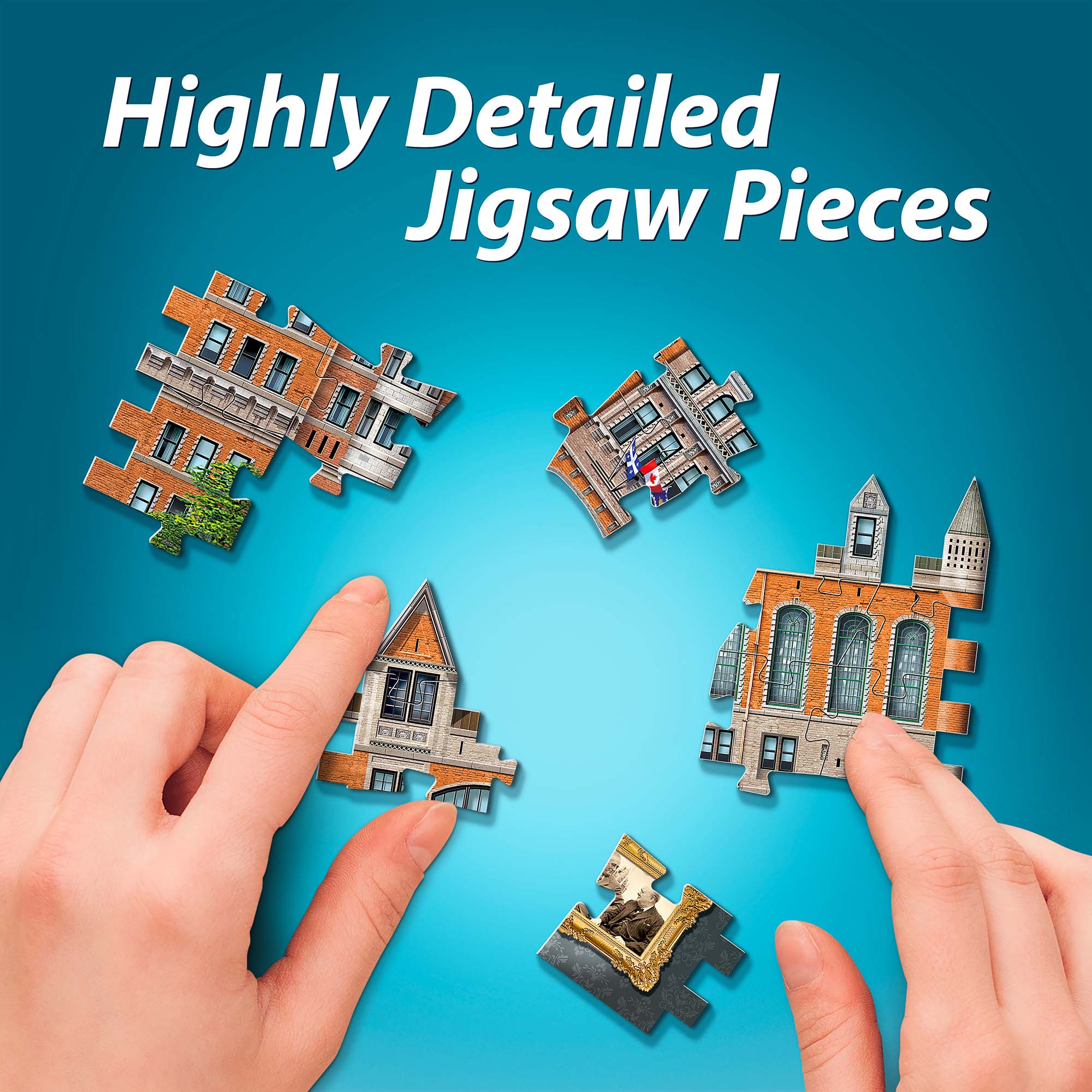 865-Piece 3D Puzzle: Build the Magnificent Chateau Frontenac