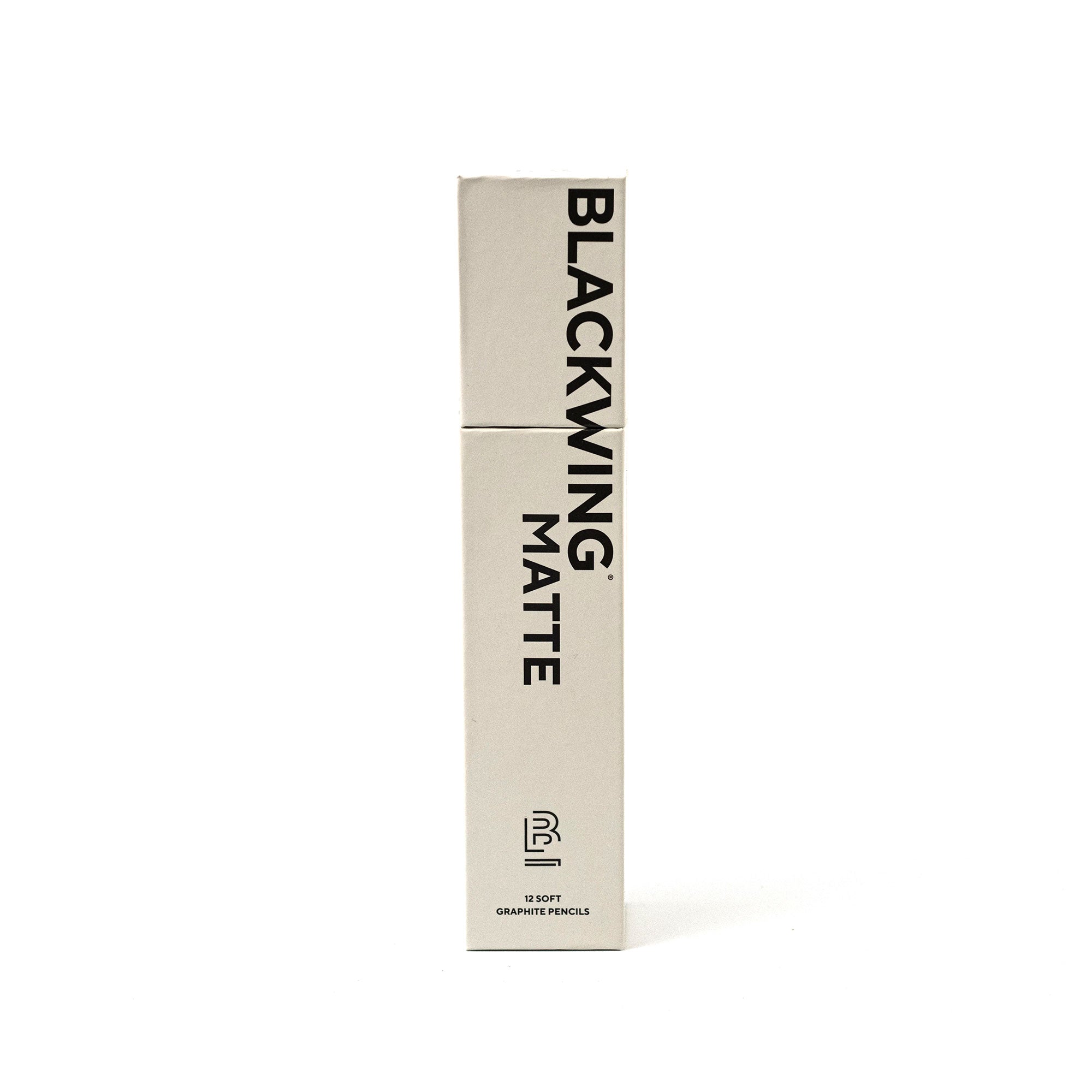 Blackwing Matte 12-Pack Soft Graphite Pencils - Irresistible Matte Finish!