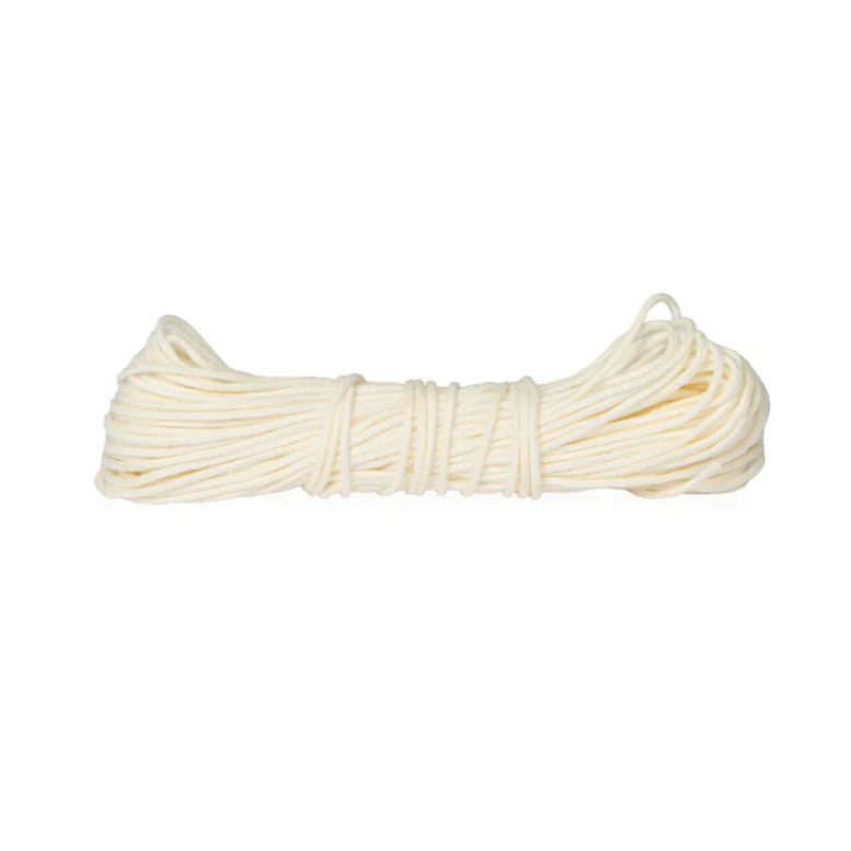 Premium #4/0 Cotton Braid Wick - Ideal for Small Candles!