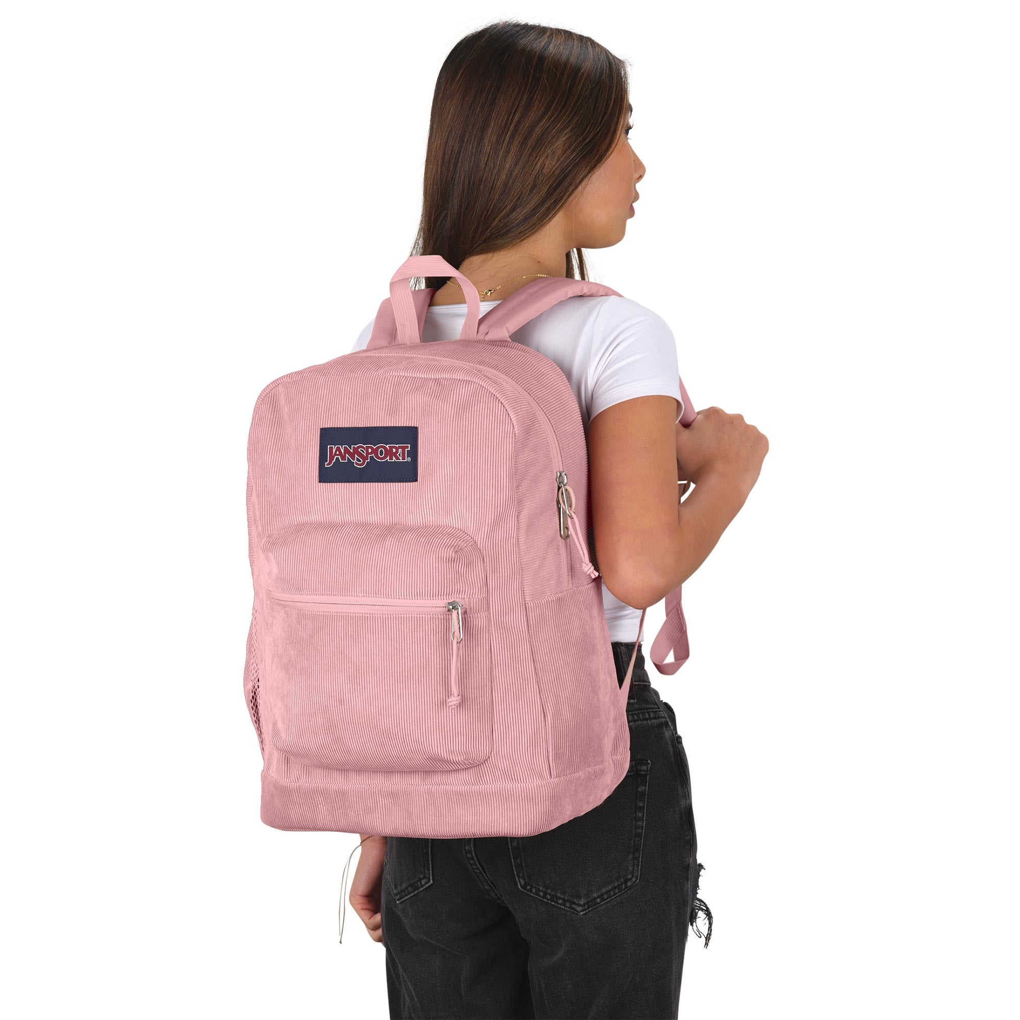 Cross Town Plus Rmx Backpack - Misty Rose Corduroy, 26L - The Ultimate Tech Protector