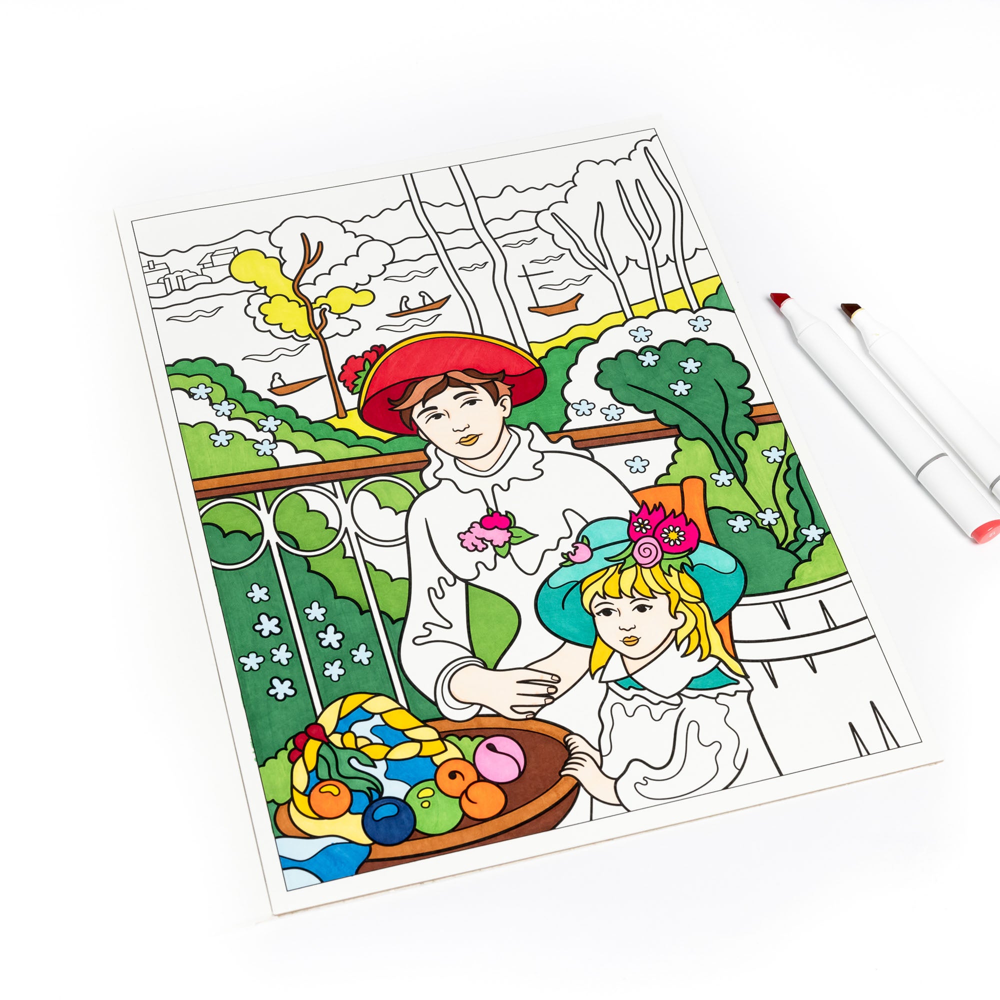 Unleash Your Artistry: Impressionism Colouring Book