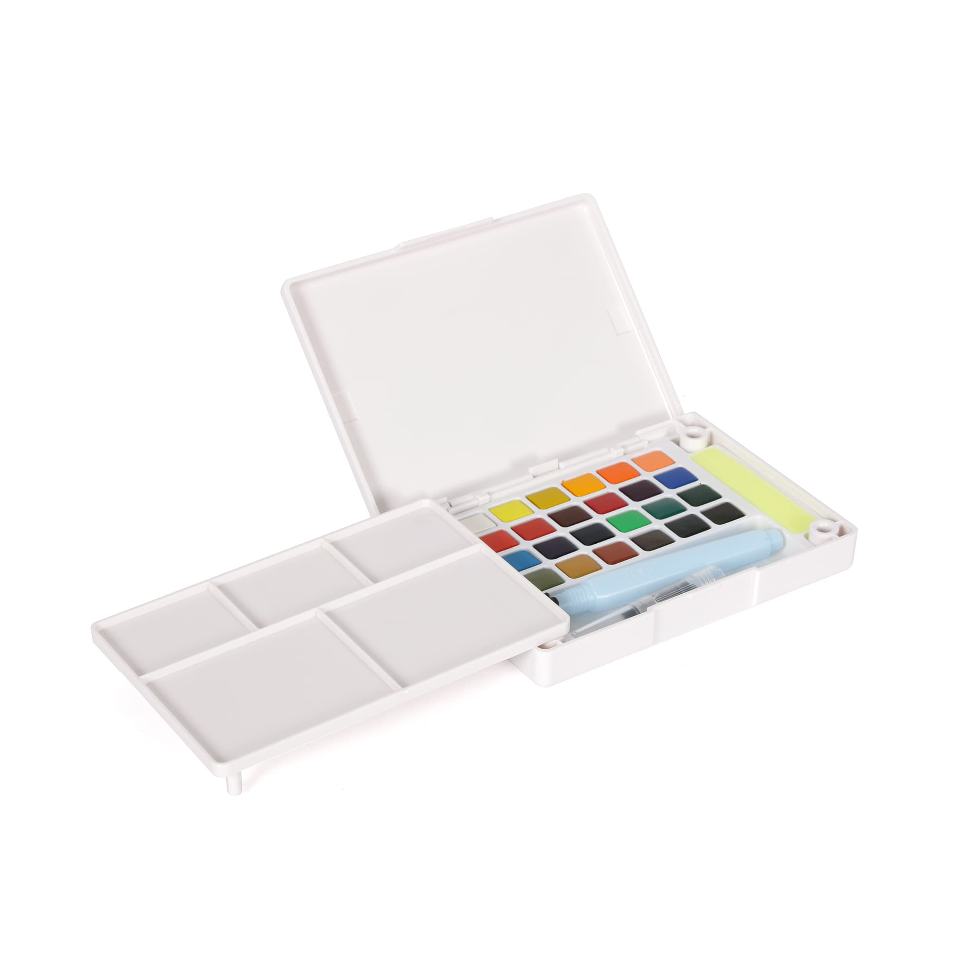 24 - Colour Portable Pocket Watercolour Masterpiece Set