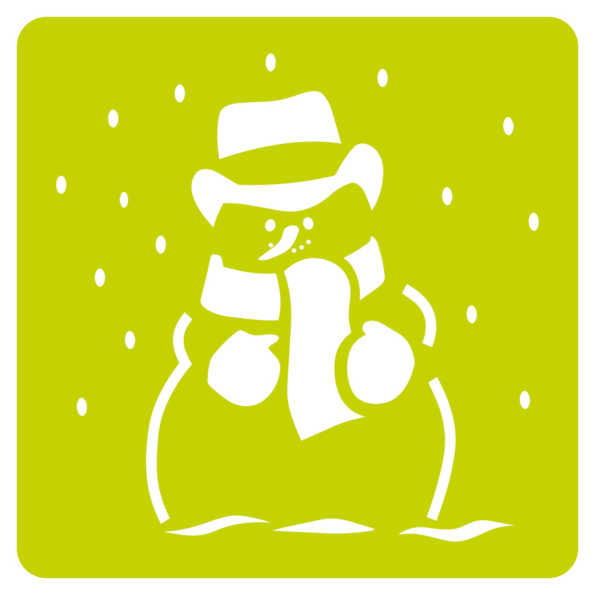 6-Pack Christmas Stencils - Unleash Your Creativity!