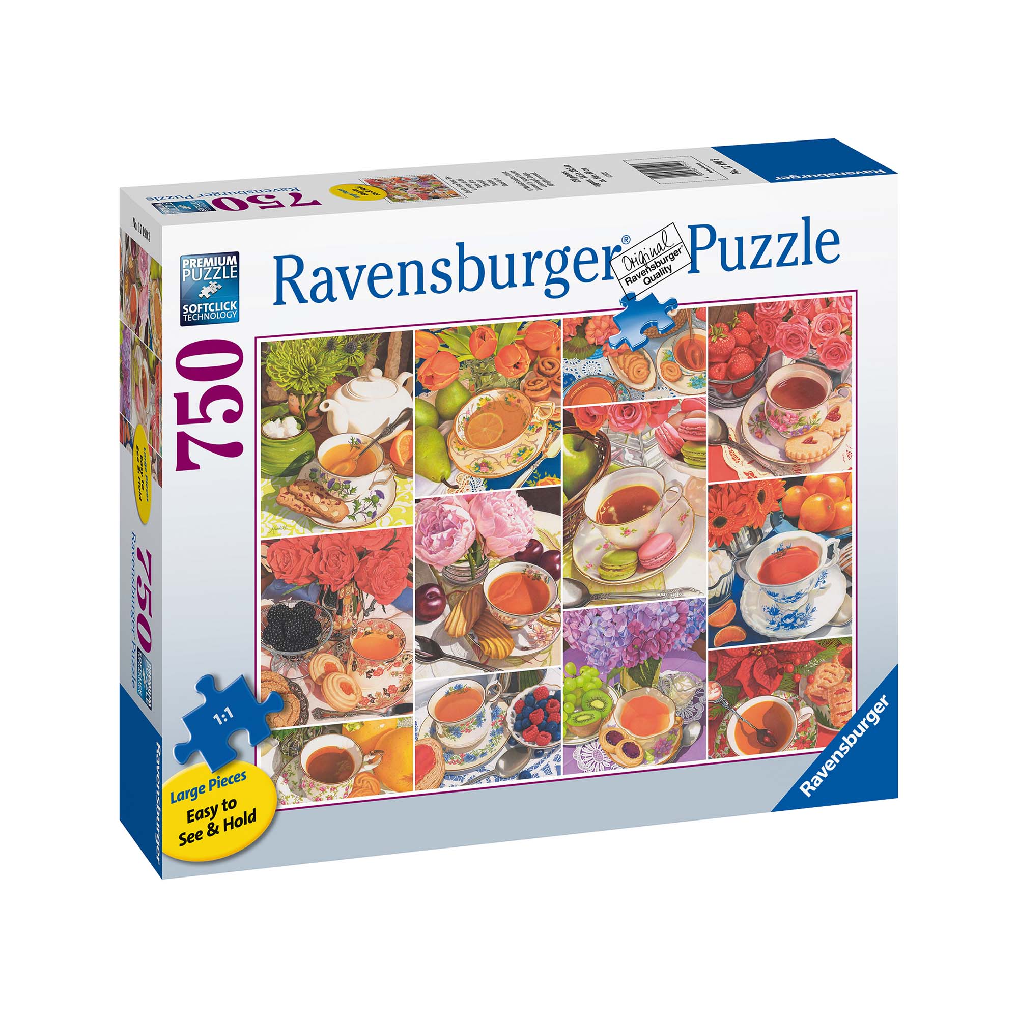 750-Piece XXL Tea Time Puzzle - A Relaxing Family Delight