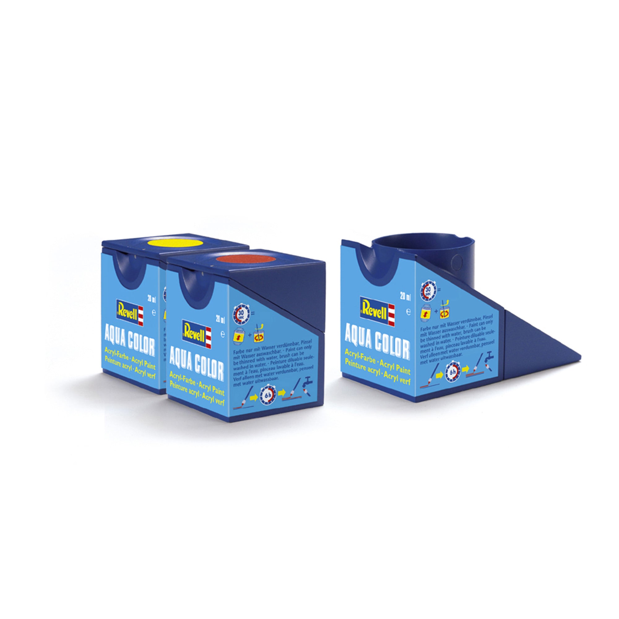 Aqua Color Acrylic Paint: Stunning 18 ml Black Gloss - Ignite Your Creativity!