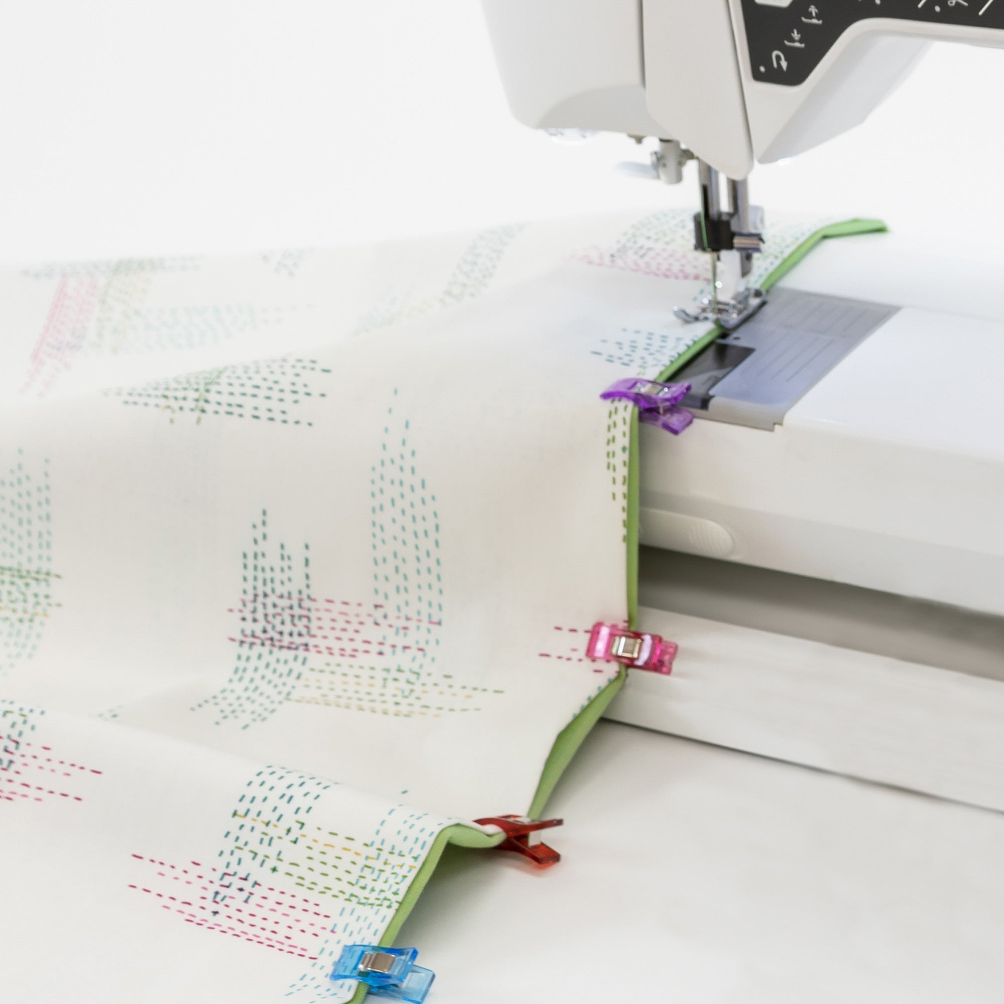 15-Piece Fabric Clip Set - Small and Large