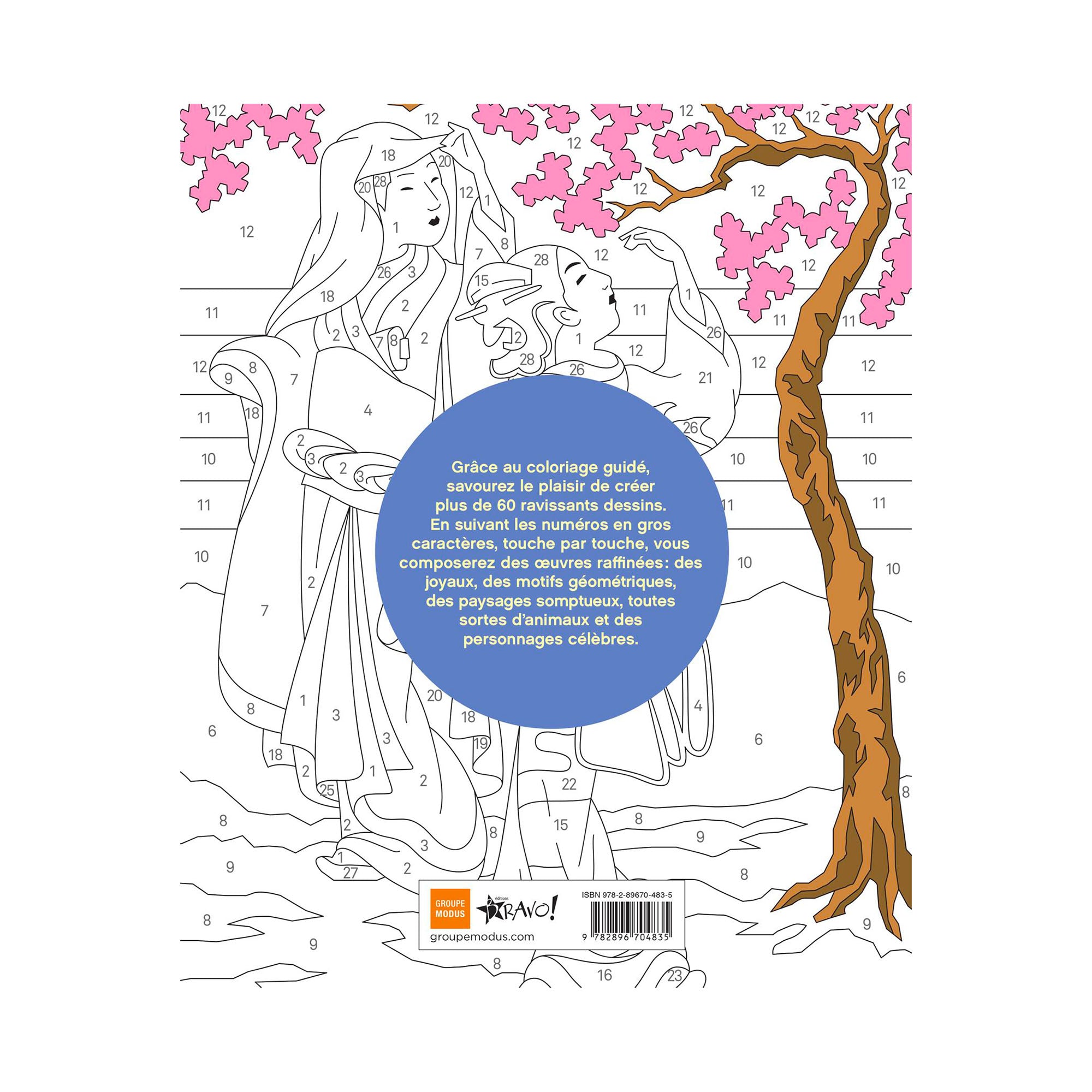 Color by Numbers: Elegance - French Edition