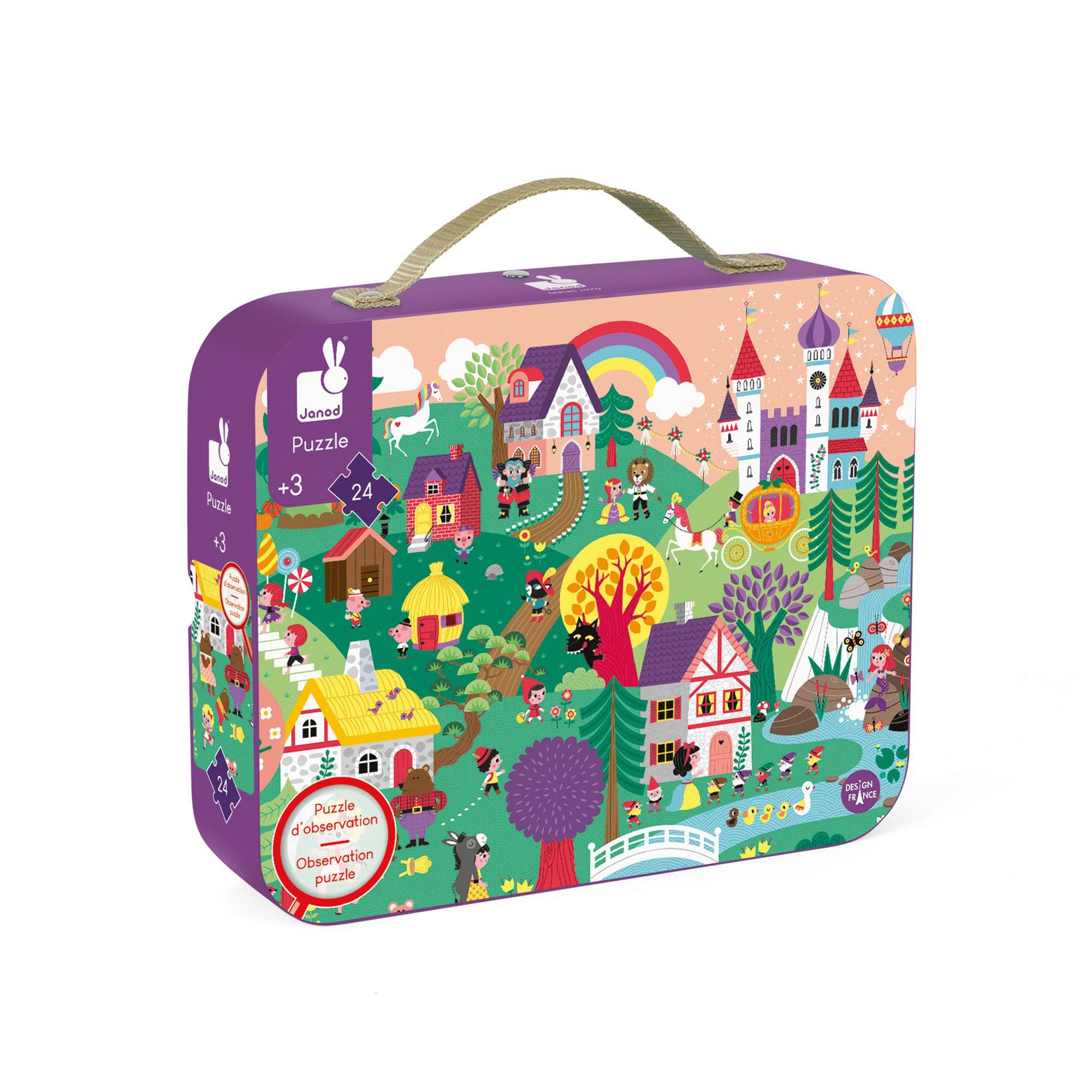 Enchanting 24-Piece Tale-Themed Observation Puzzle