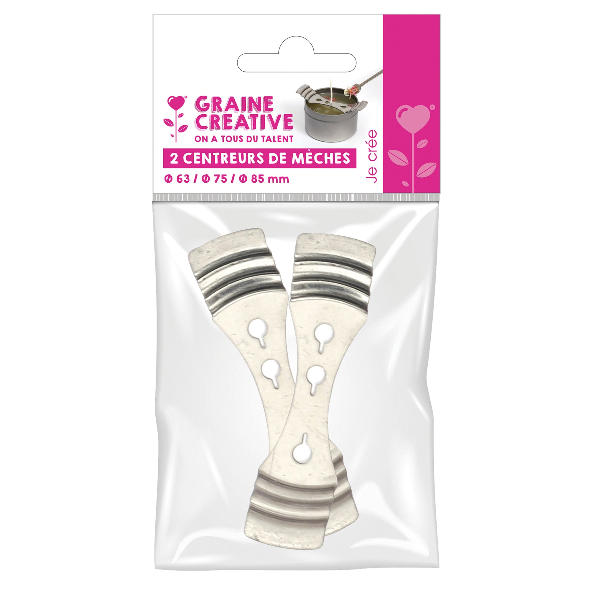 2-Pack Candle Wick Centering Devices - Essential for Homemade Candles!
