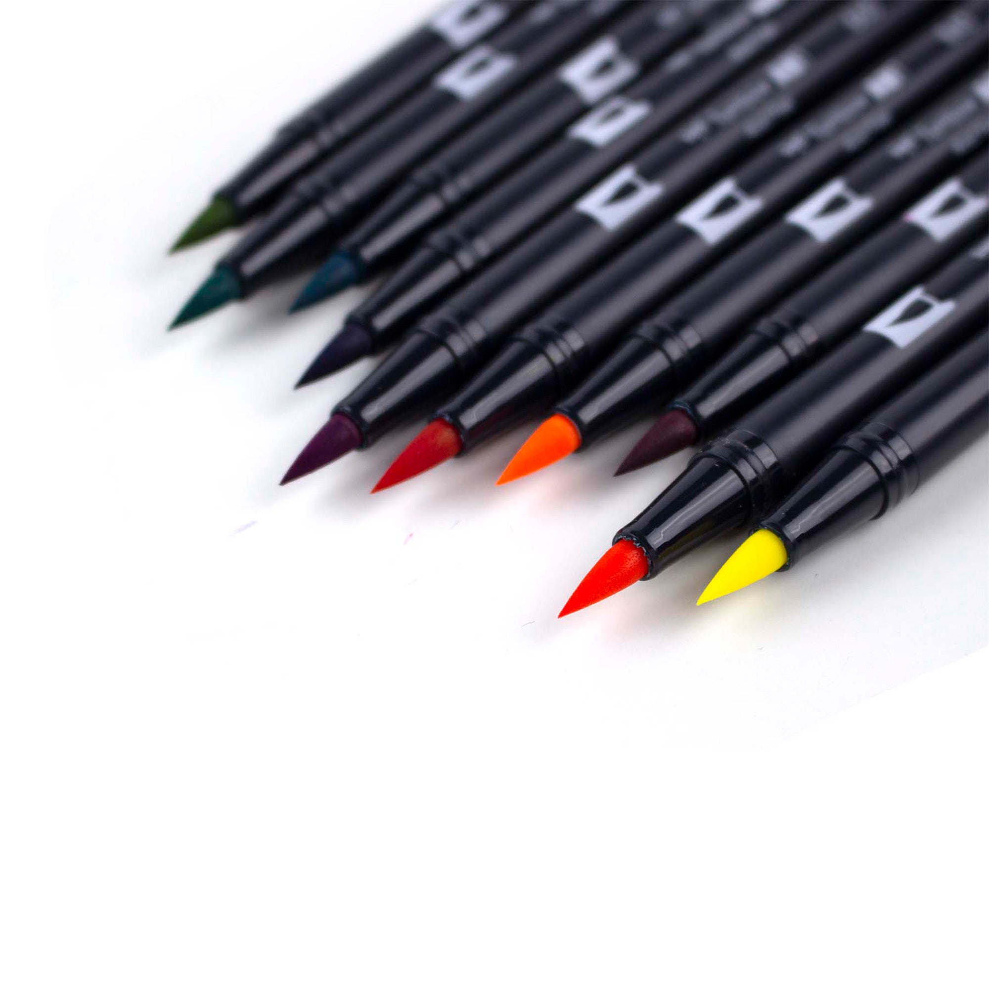 Tombow Retro 10-Pack Dual Brush Pens - Unleash Your Creativity!