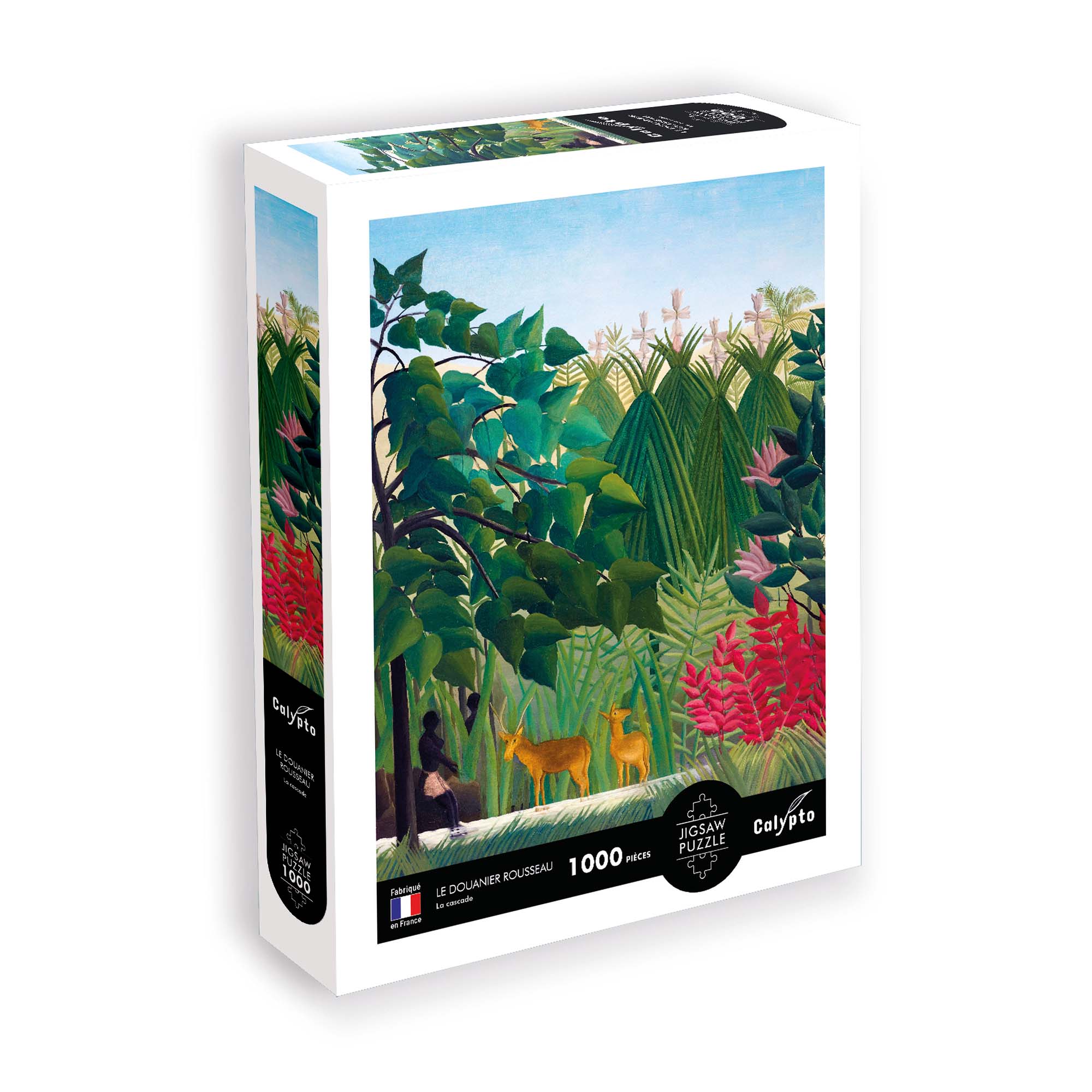 Henri Rousseau's The Waterfall 1,000-Piece Puzzle - A Fine Arts Gem