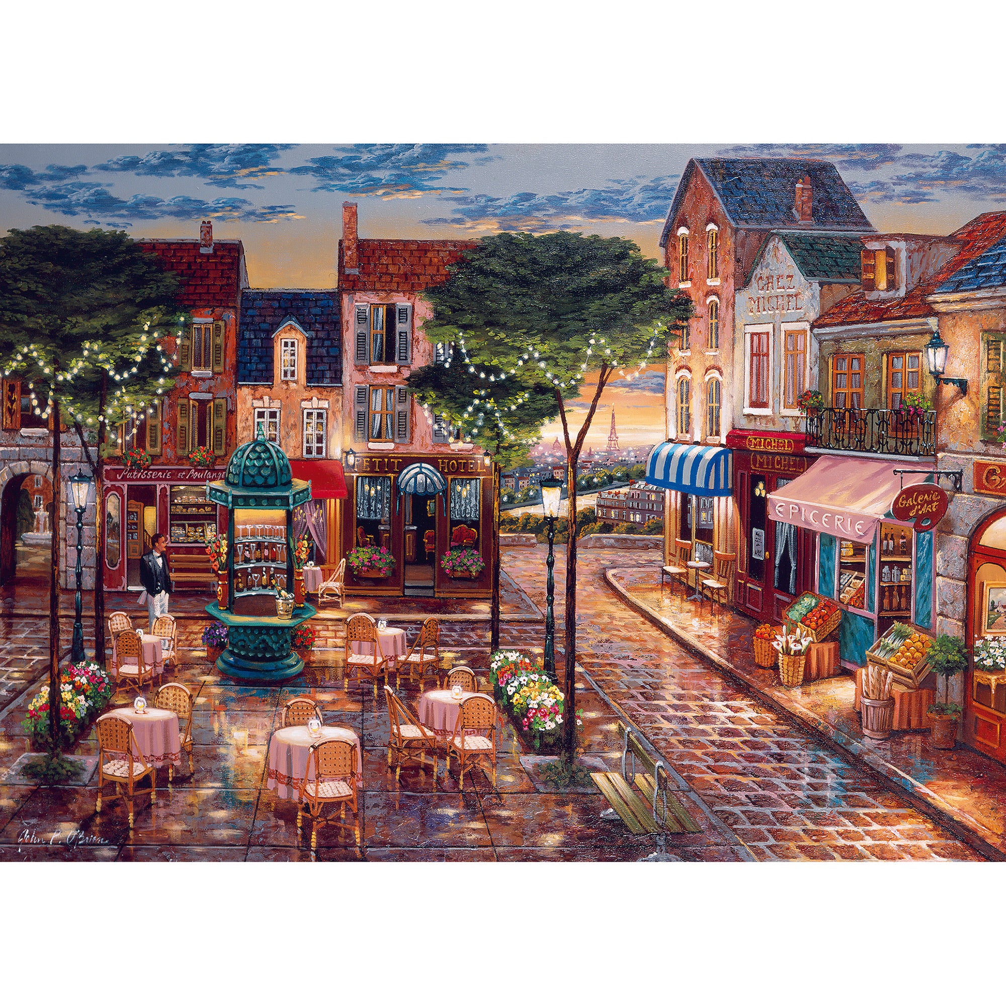 1,000-Piece Paris Impressions Puzzle - A Captivating Journey!