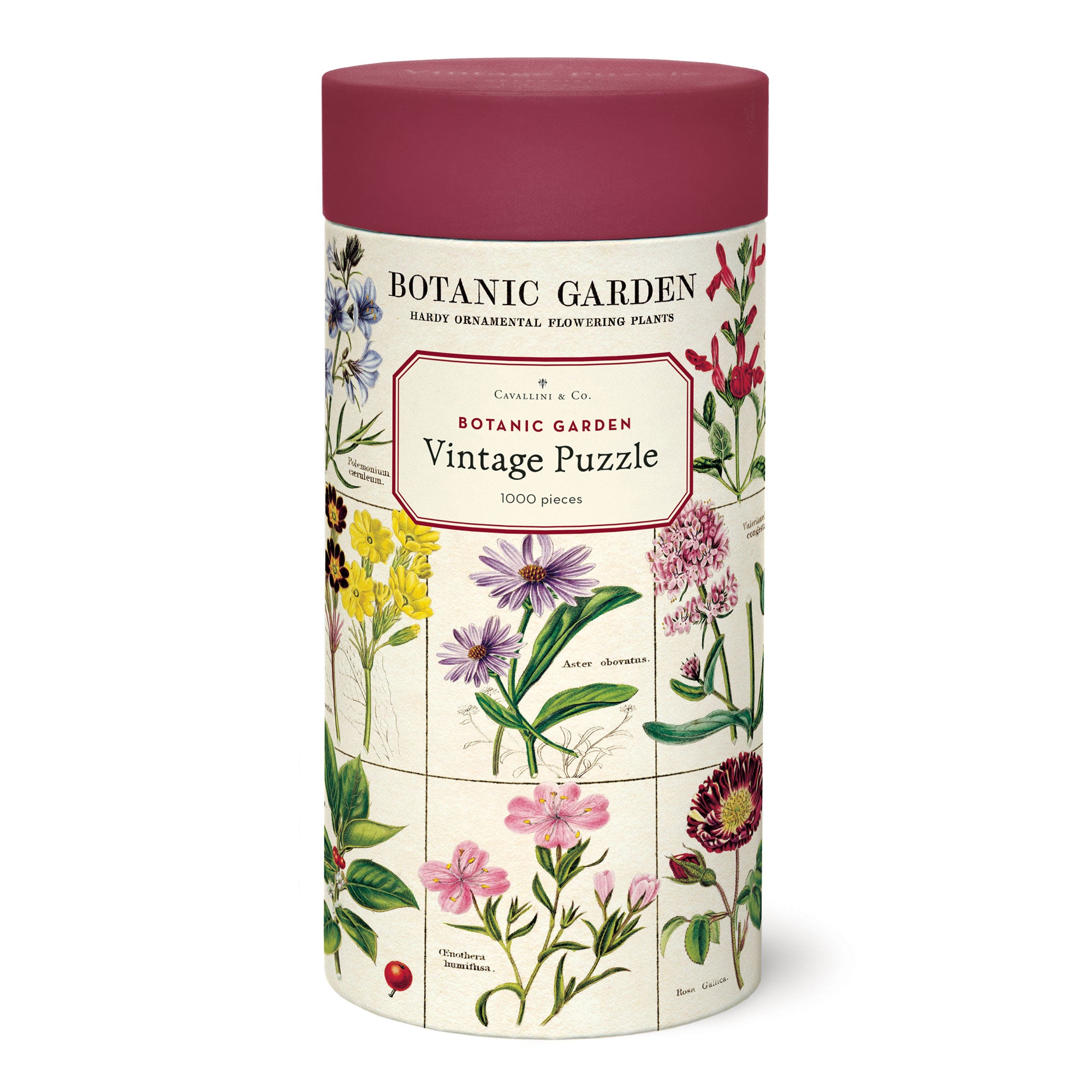 Enchanting 1000-Piece Vintage Botanic Garden Puzzle
